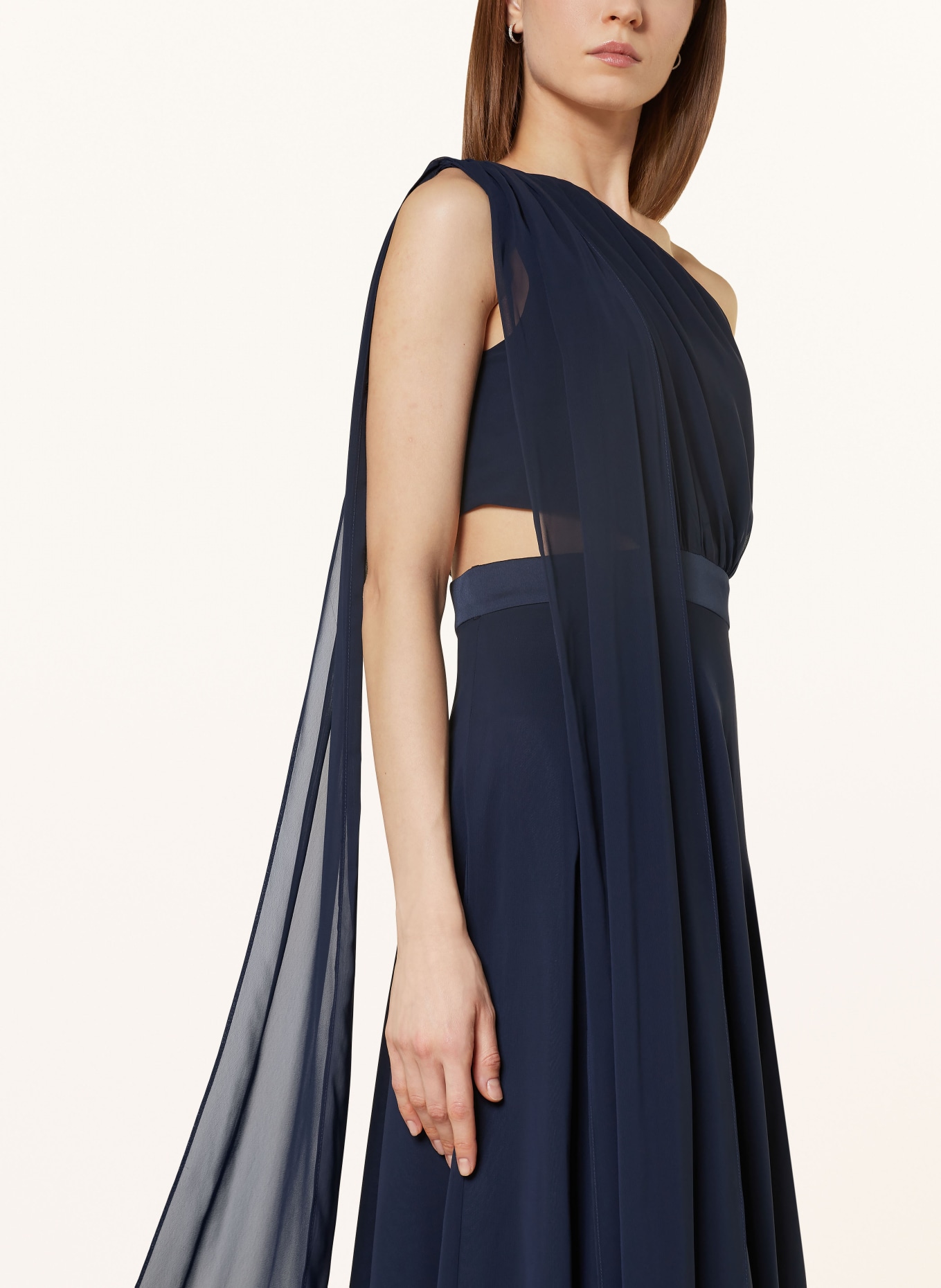 SWING Evening dress with cut-out, Color: DARK BLUE (Image 4)