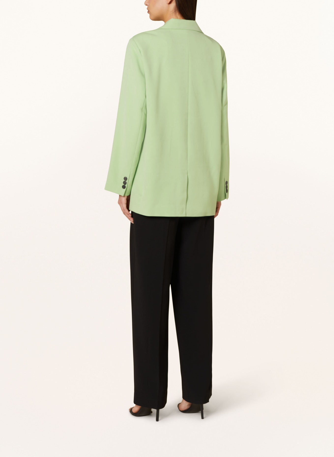 Y.A.S. Oversized blazer, Color: LIGHT GREEN (Image 3)