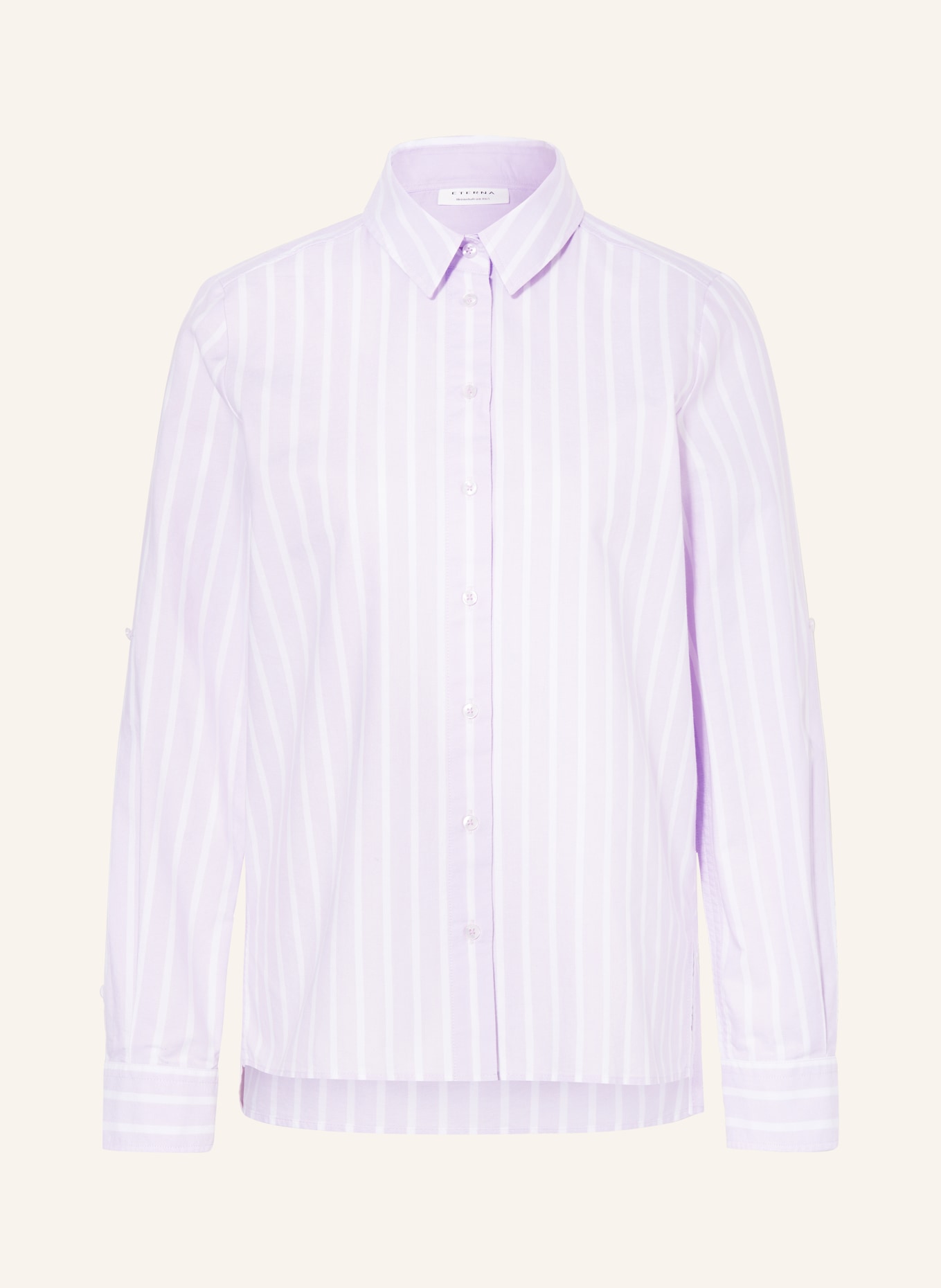 ETERNA Shirt blouse, Color: WHITE/ LIGHT PURPLE (Image 1)