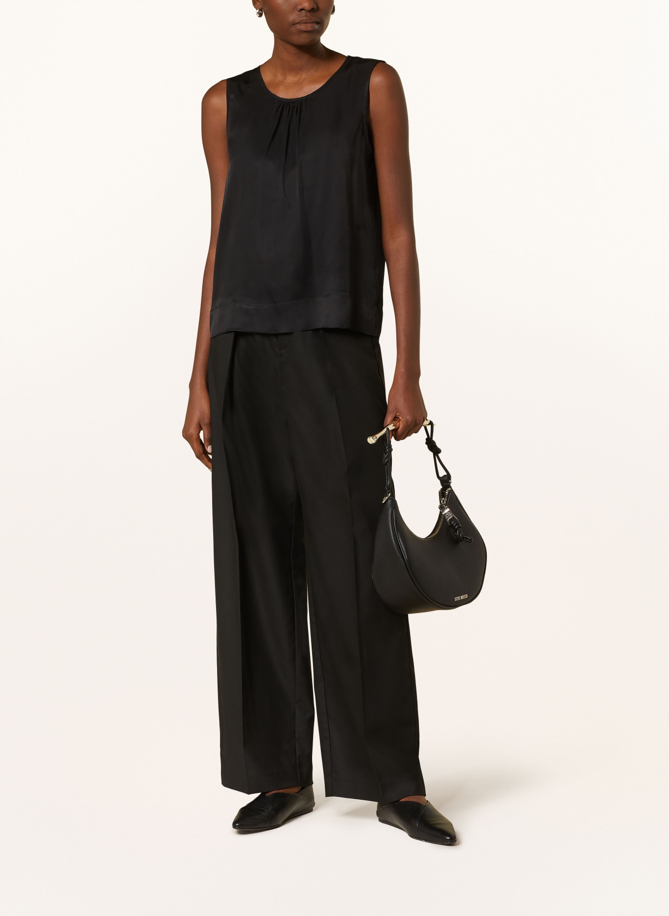 ETERNA Blouse top, Color: BLACK (Image 2)