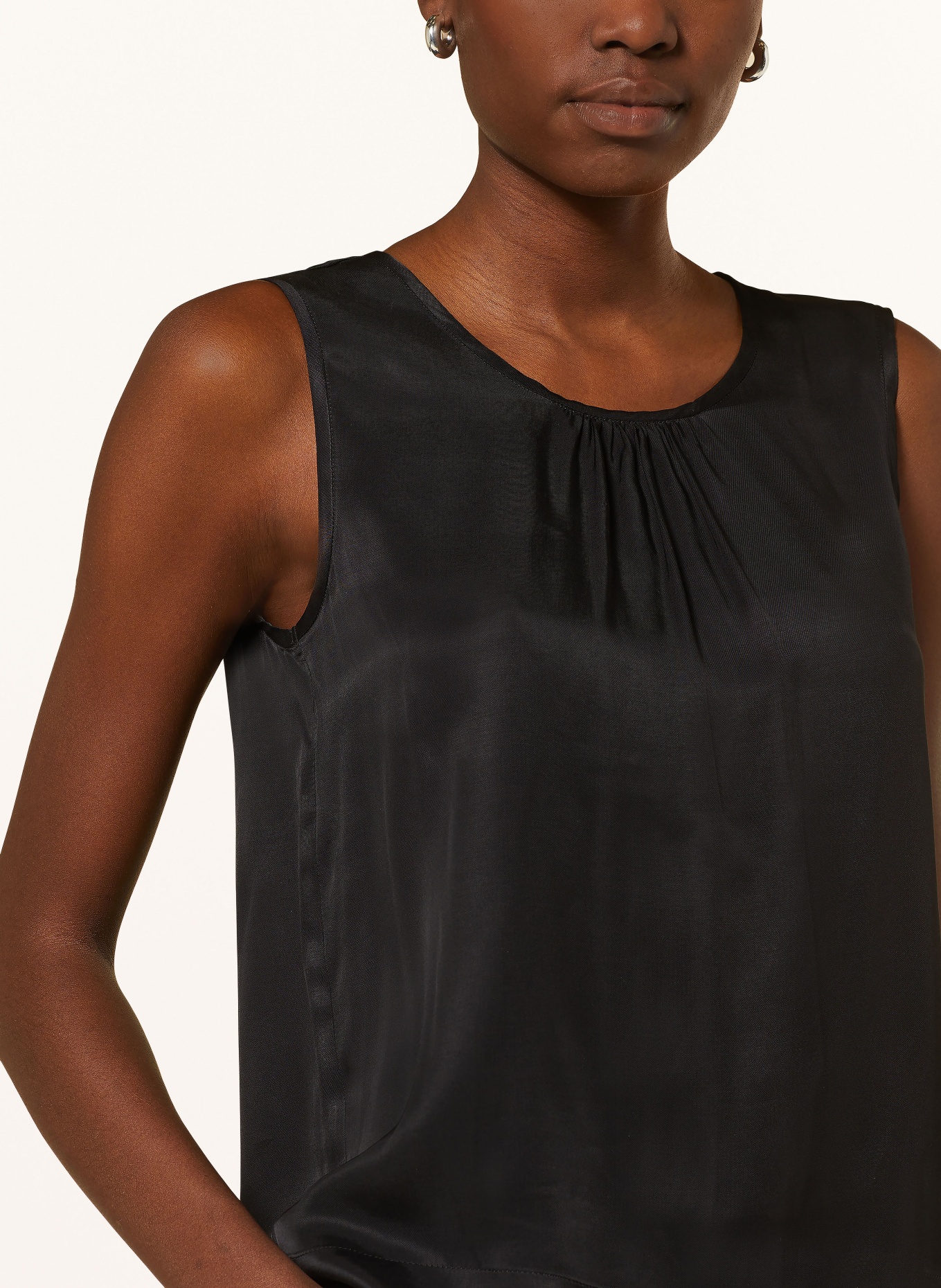 ETERNA Blouse top, Color: BLACK (Image 4)