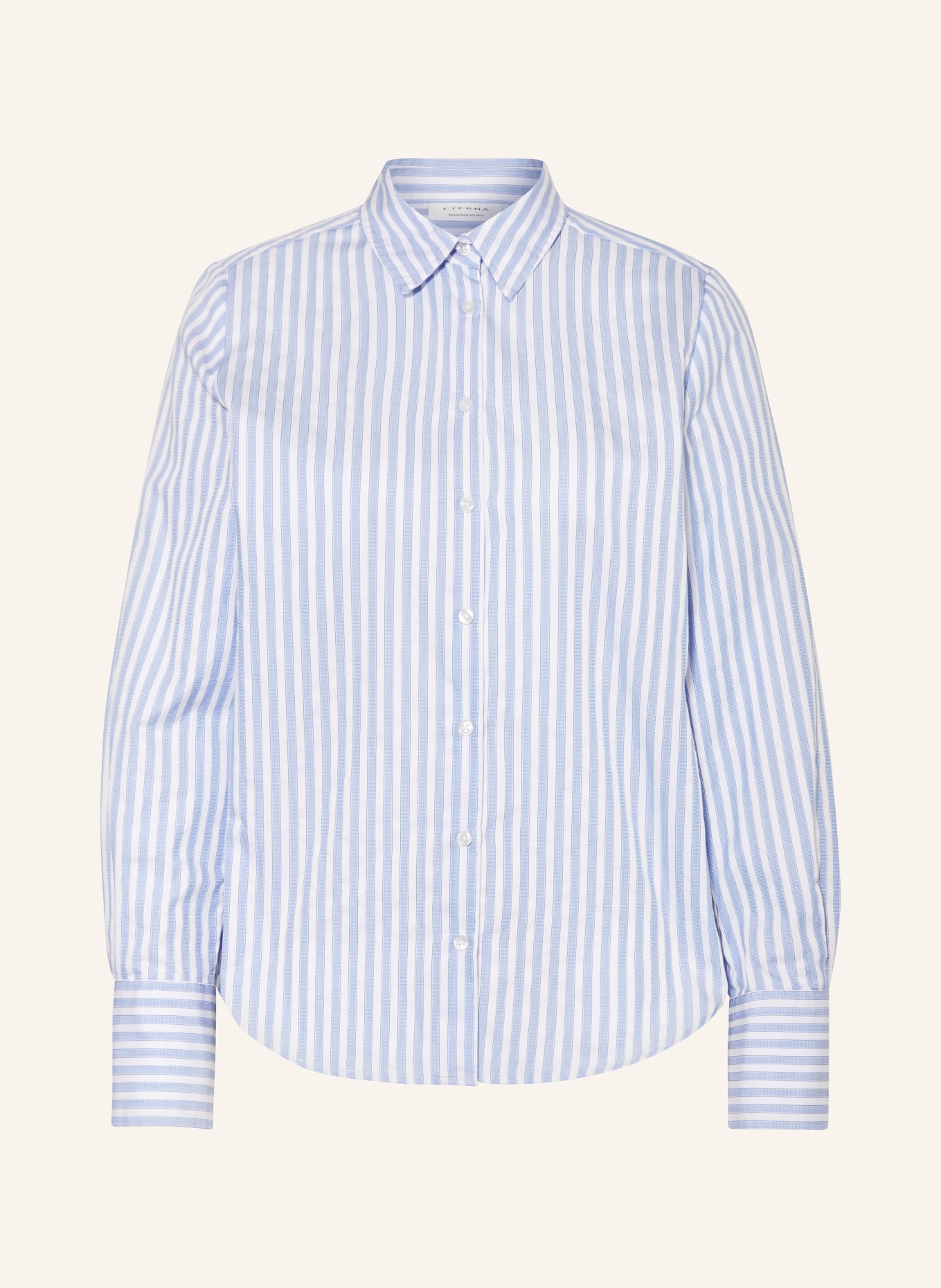 ETERNA Shirt blouse, Color: LIGHT BLUE/ WHITE (Image 1)