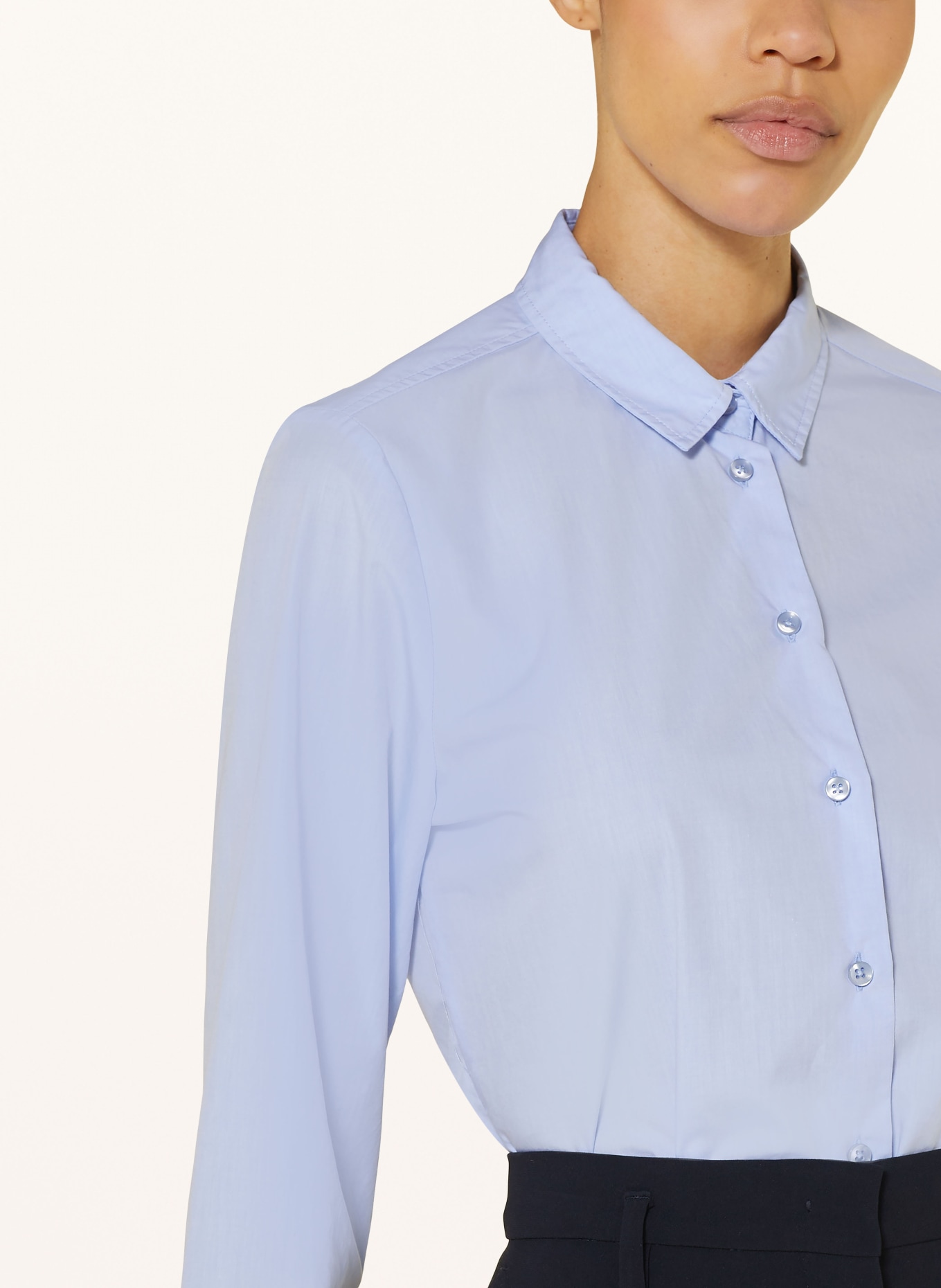 ETERNA Shirt blouse, Color: WHITE/ ORANGE/ LIGHT ORANGE (Image 4)