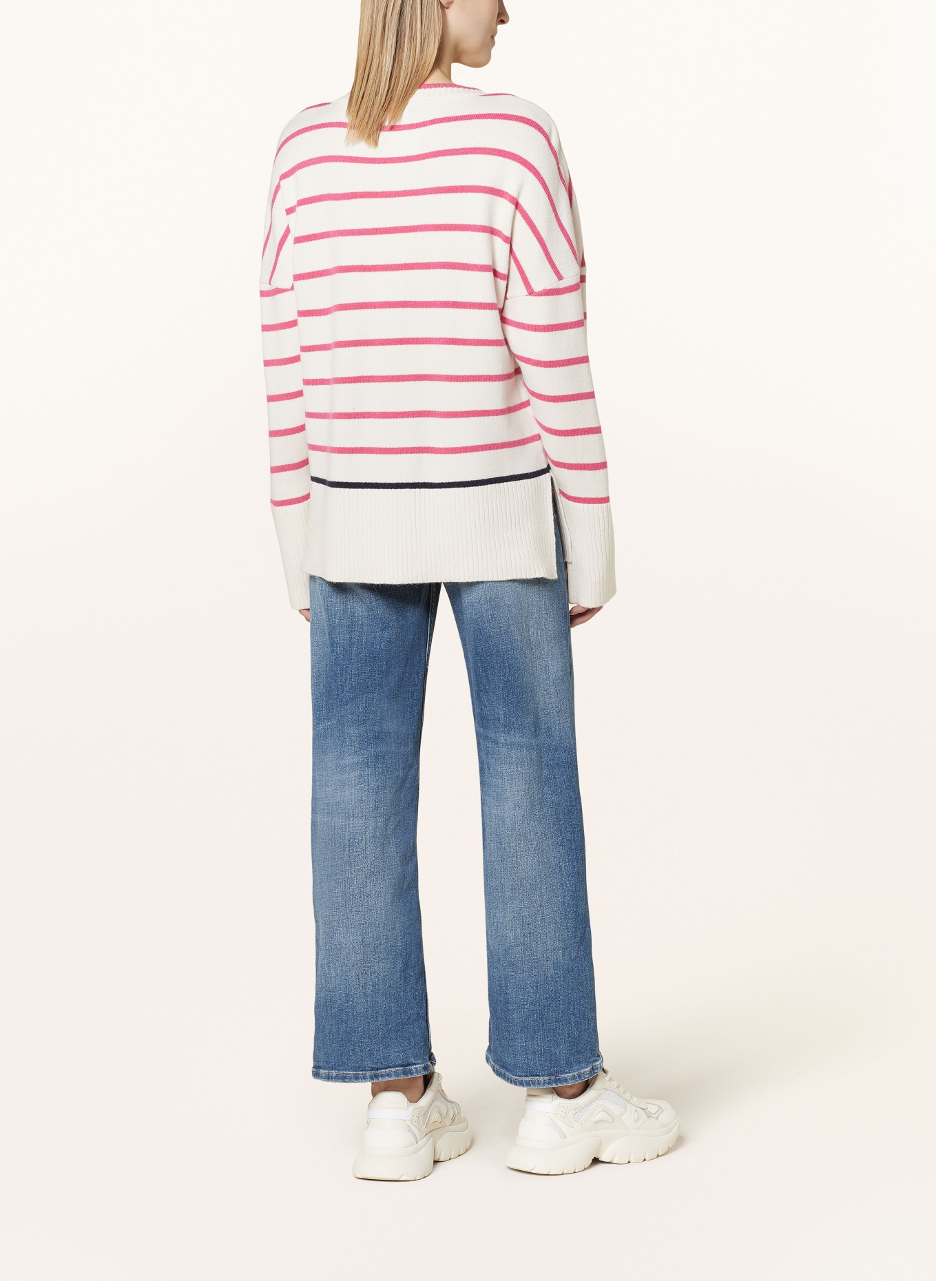 FRIEDA & FREDDIES Pullover, Farbe: WEISS/ PINK/ DUNKELBLAU (Bild 3)