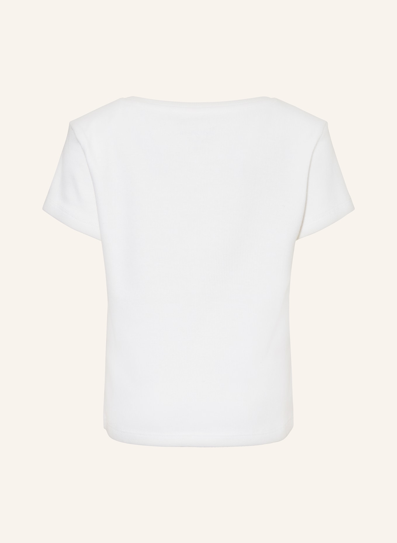 Pepe Jeans T-Shirt mit Schmucksteinen, Farbe: CREME (Bild 2)