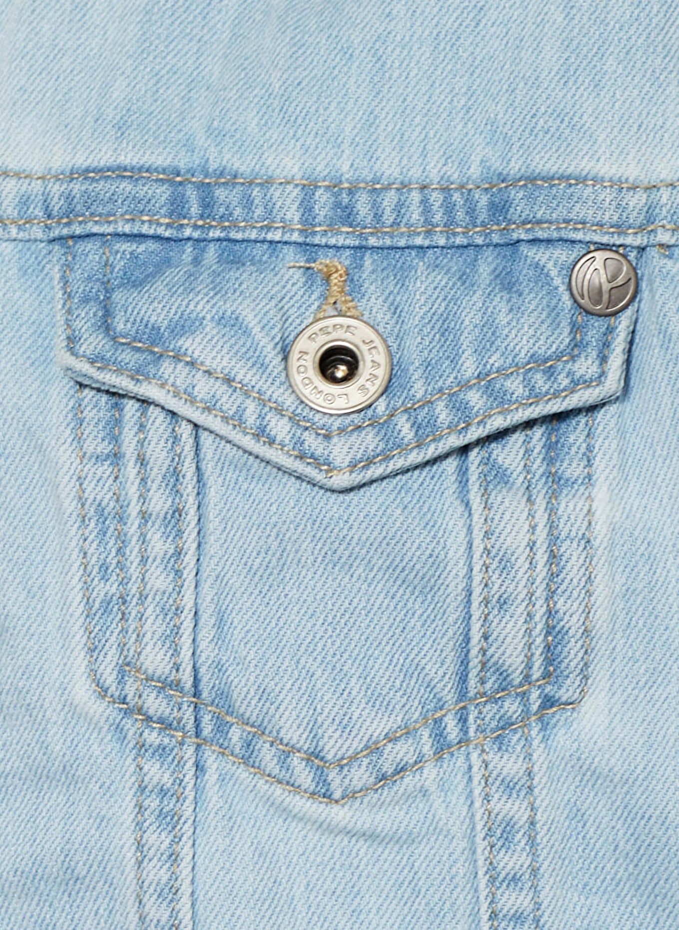 Pepe Jeans Džínová bunda, Barva: TMAVĚ MODRÁ (Obrázek 3)