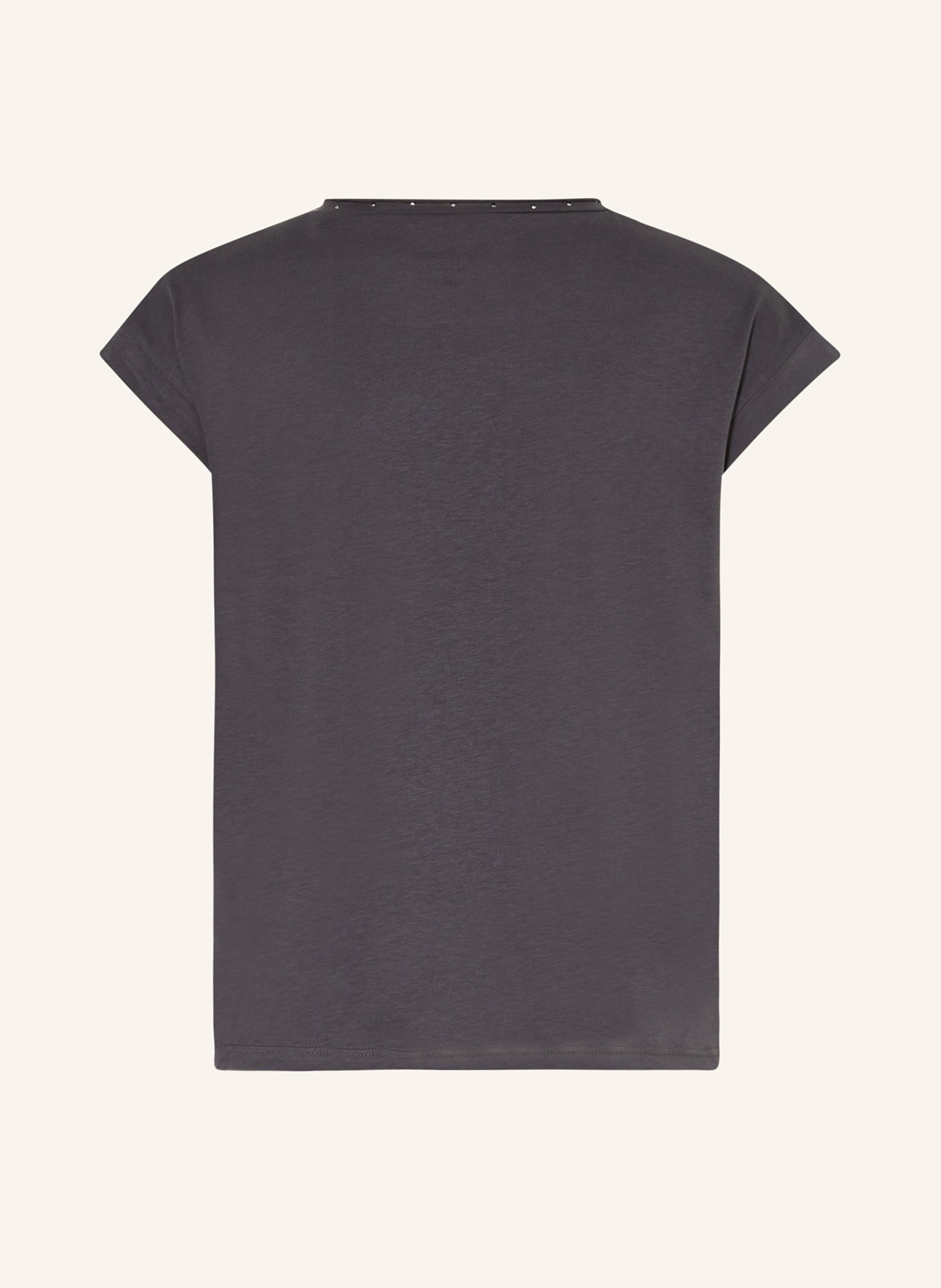 Pepe Jeans T-Shirt mit Nieten, Farbe: DUNKELGRAU (Bild 2)
