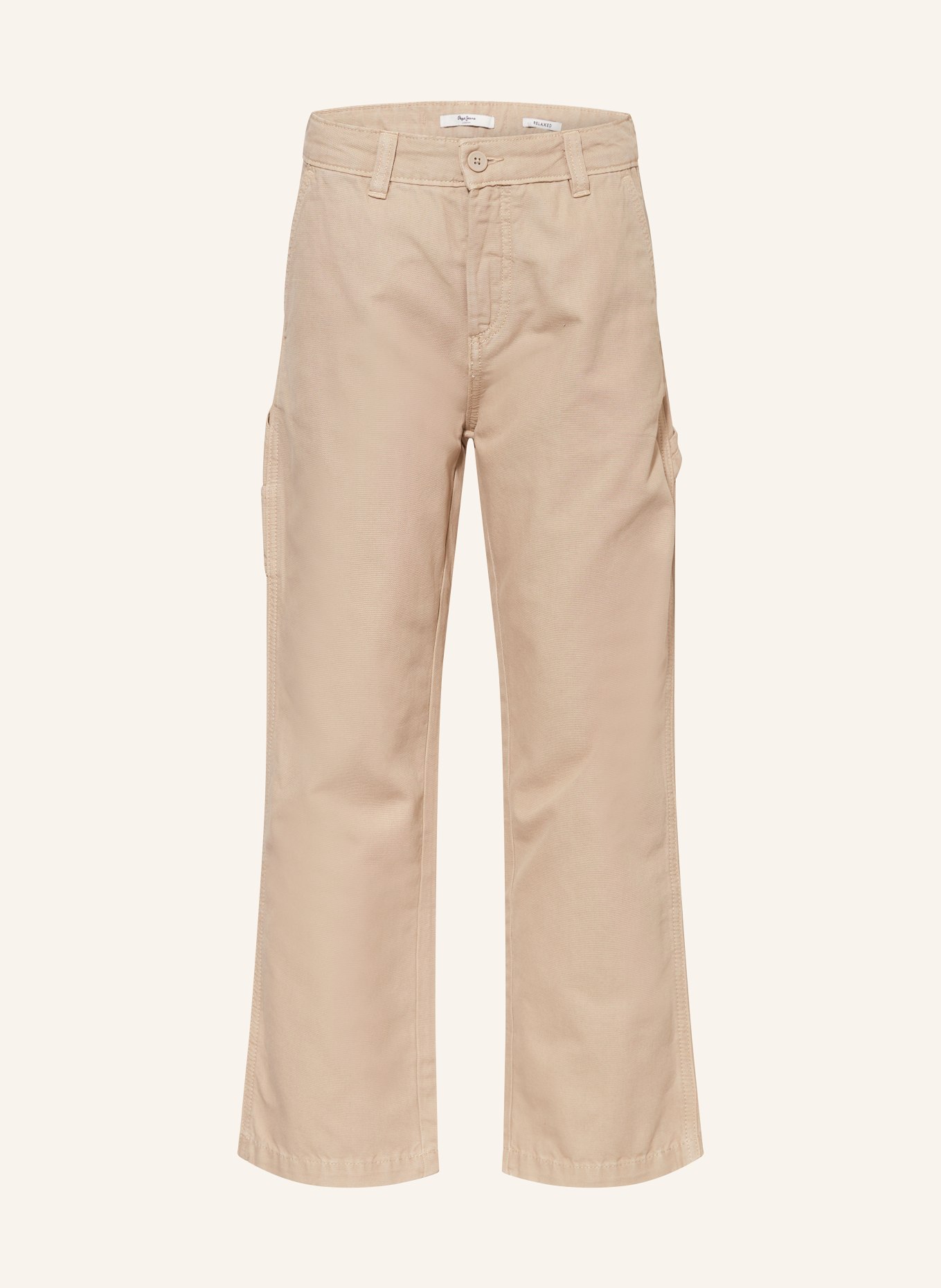 Pepe Jeans Hose WORKER Relaxed Fit, Farbe: BEIGE (Bild 1)