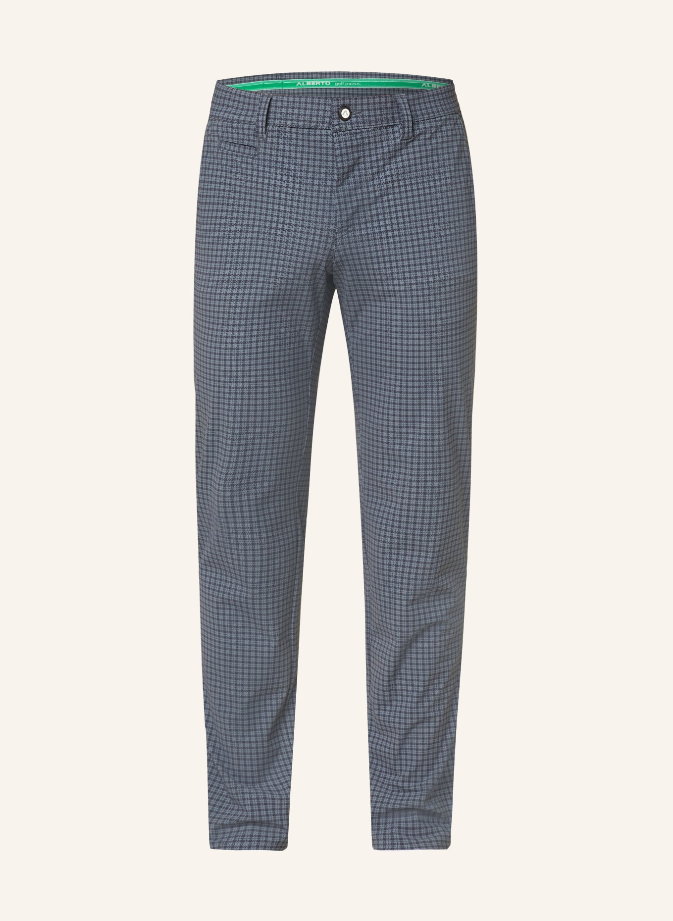 ALBERTO Golf pants ROOKIE, Color: DARK GRAY/ BLACK (Image 1)