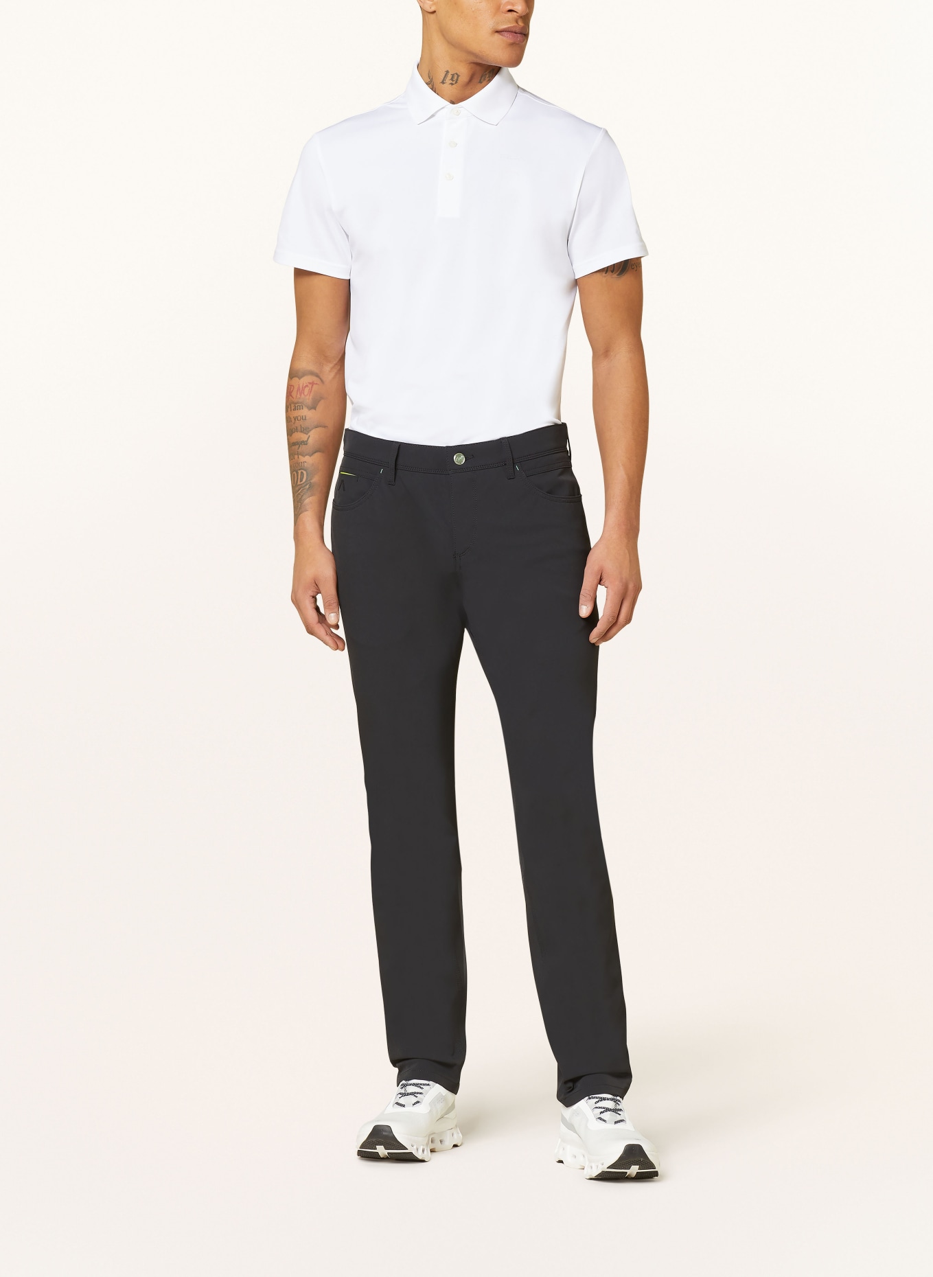 ALBERTO Golf trousers ROBIN-G, Color: BLACK (Image 2)