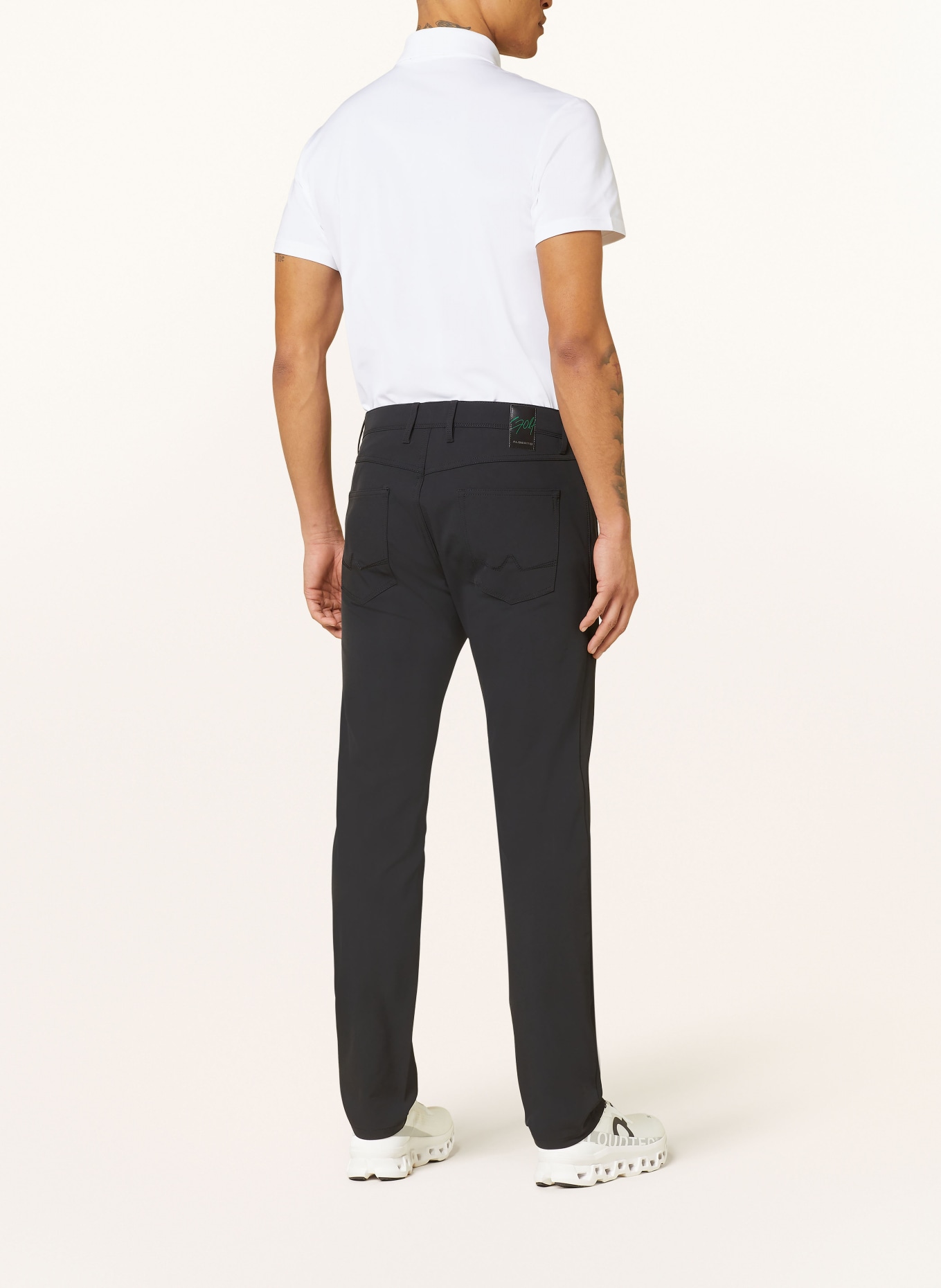 ALBERTO Golf trousers ROBIN-G, Color: BLACK (Image 3)