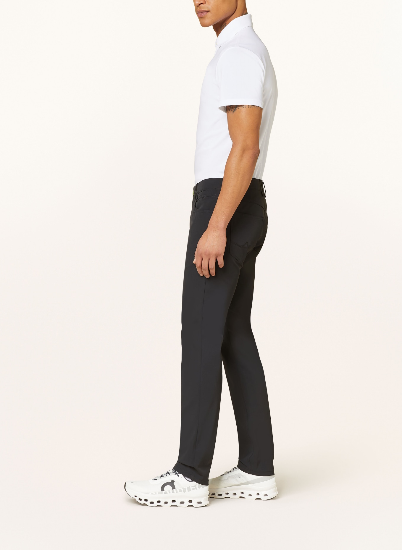 ALBERTO Golf trousers ROBIN-G, Color: BLACK (Image 4)