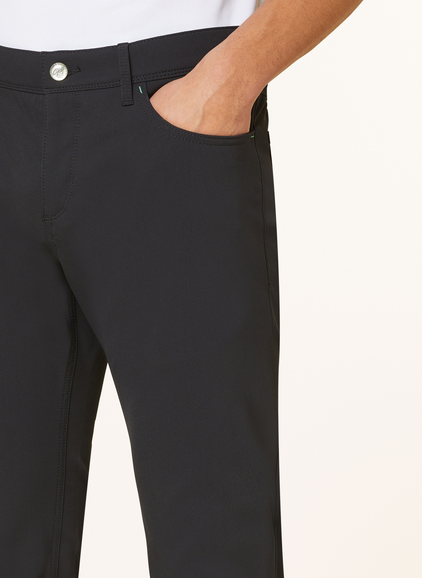 ALBERTO Golf trousers ROBIN-G, Color: BLACK (Image 5)