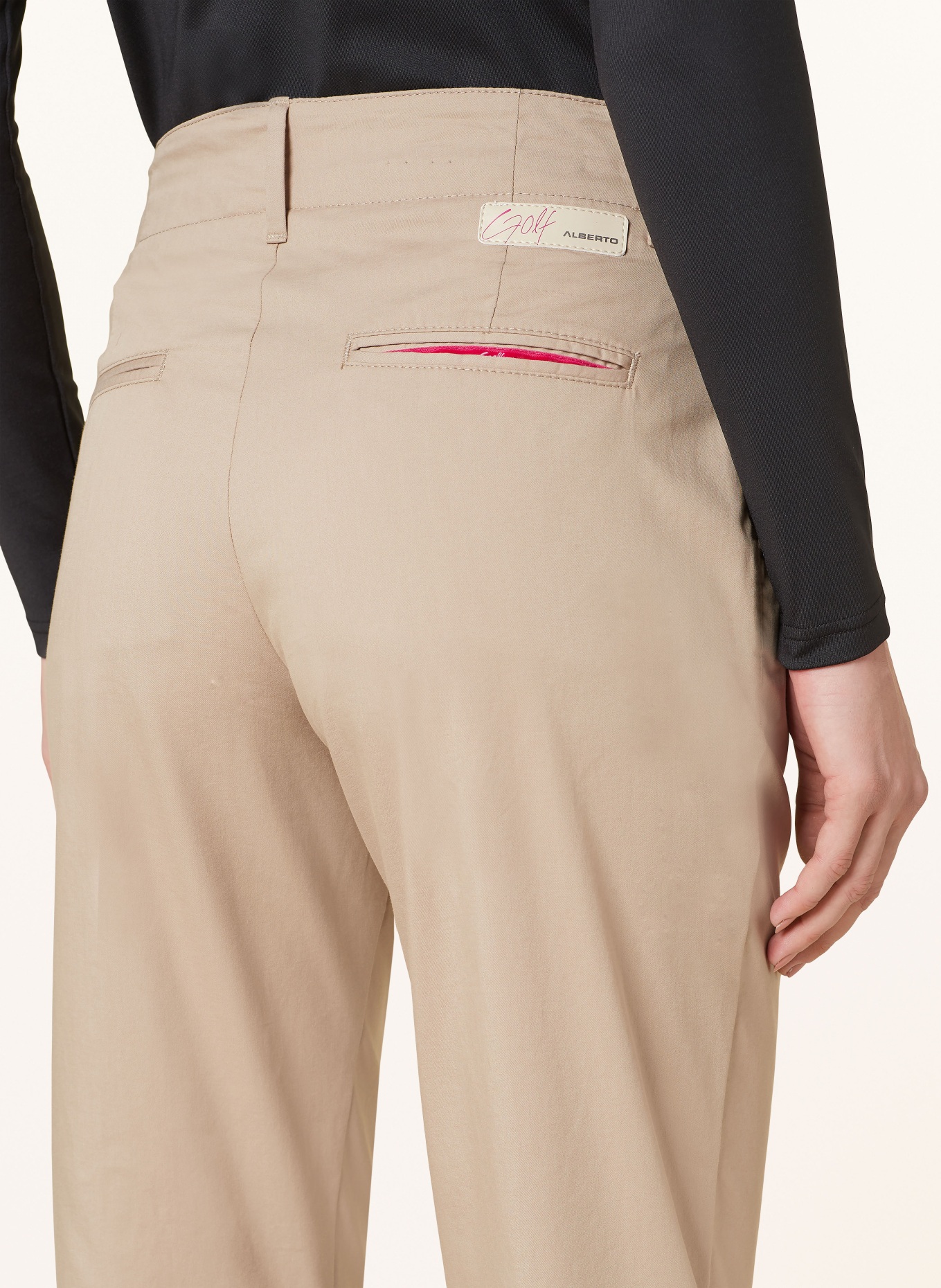 ALBERTO 7/8 golf trousers ALINA, Color: BEIGE (Image 6)