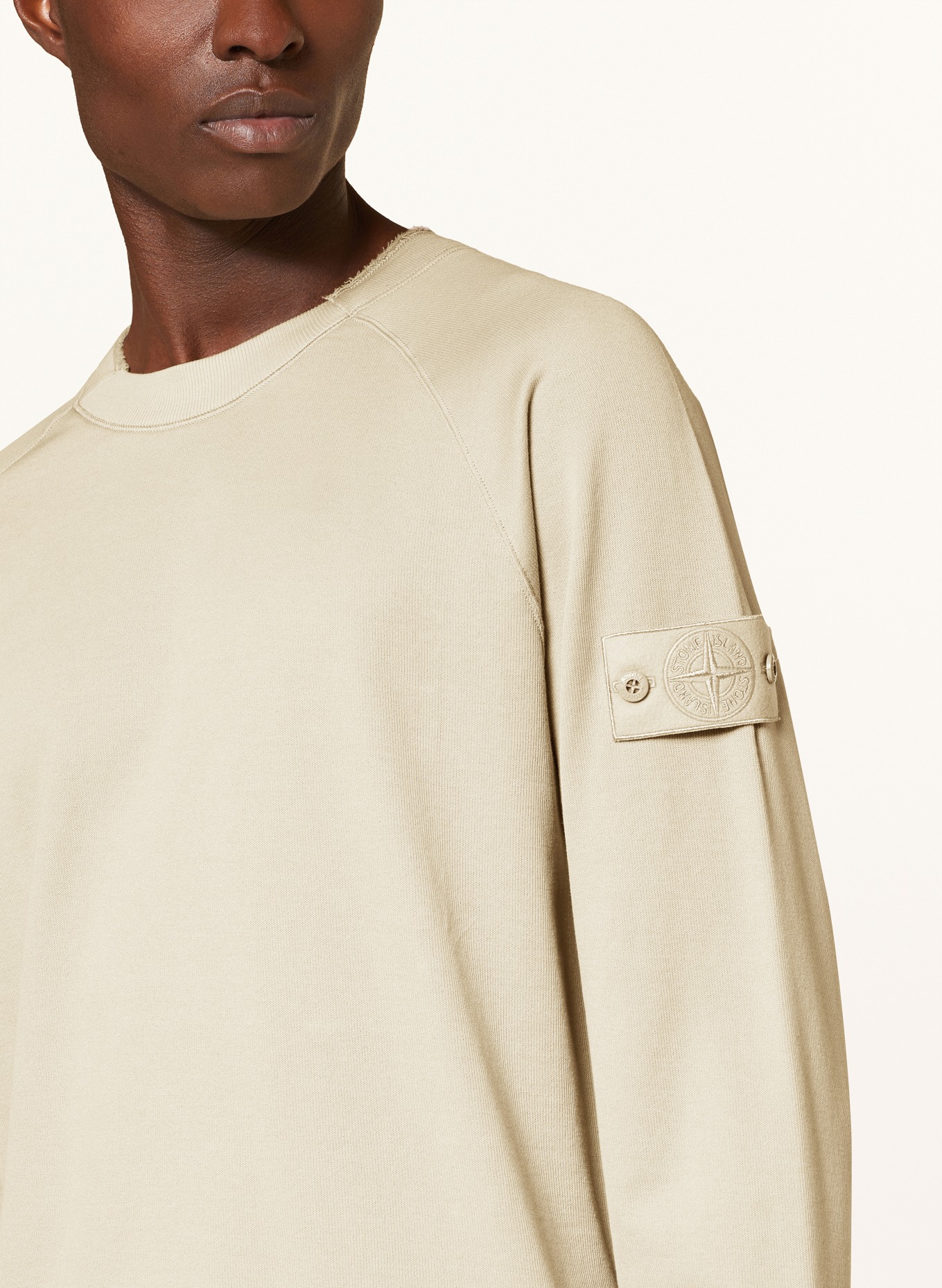 STONE ISLAND Sweatshirt GHOST in beige