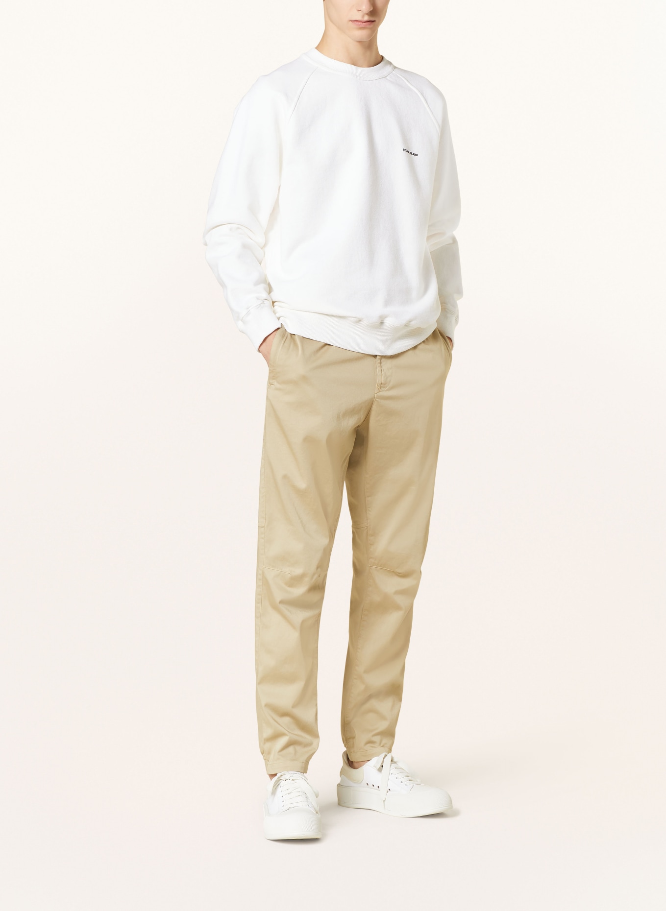 STONE ISLAND Chinos extra slim fit, Color: LIGHT BROWN (Image 2)