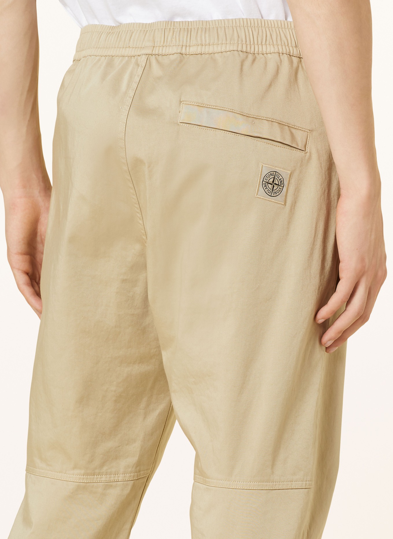 STONE ISLAND Chinos extra slim fit, Color: LIGHT BROWN (Image 6)