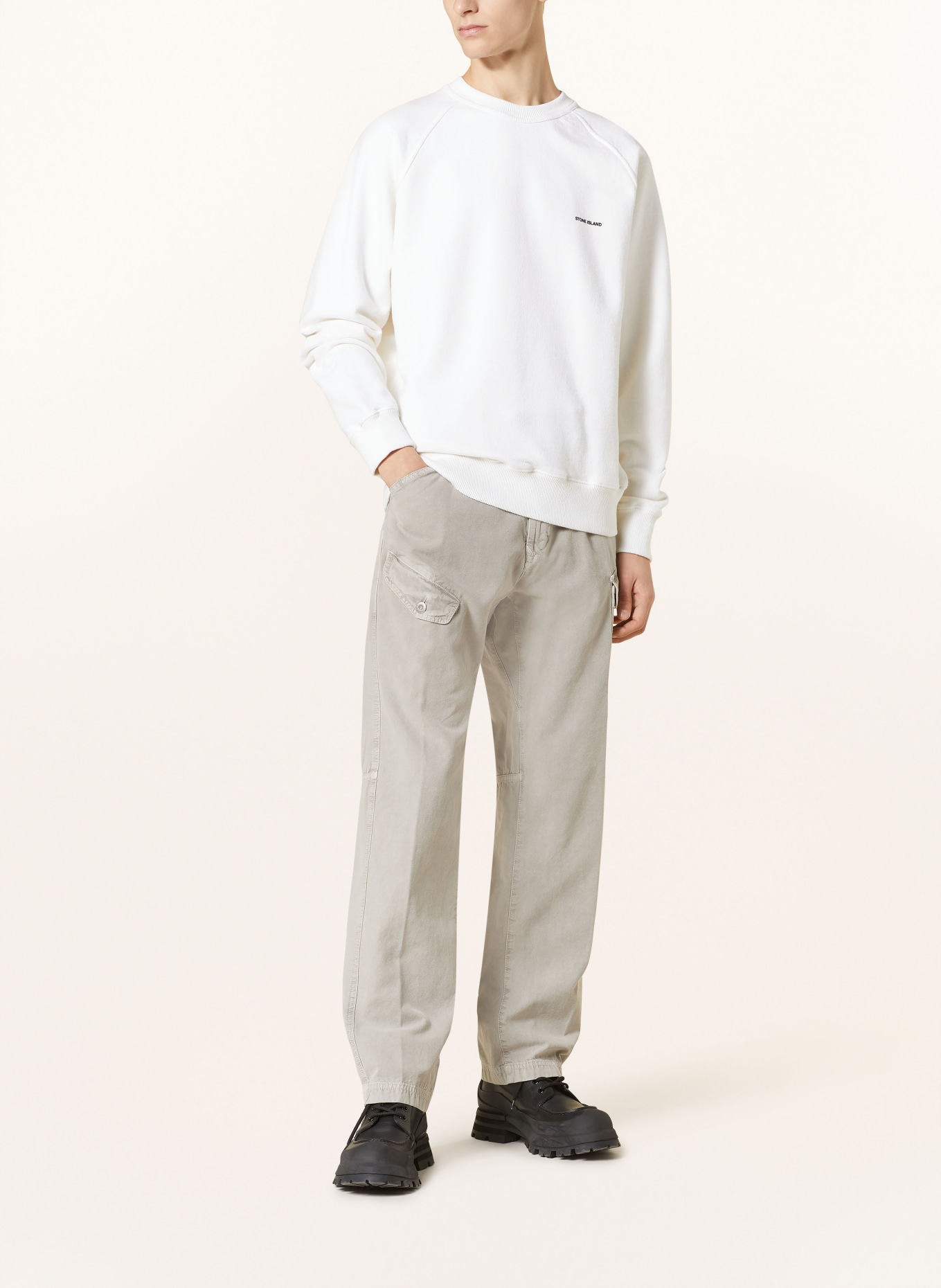 STONE ISLAND Cargo pants regular fit, Color: GRAY (Image 2)
