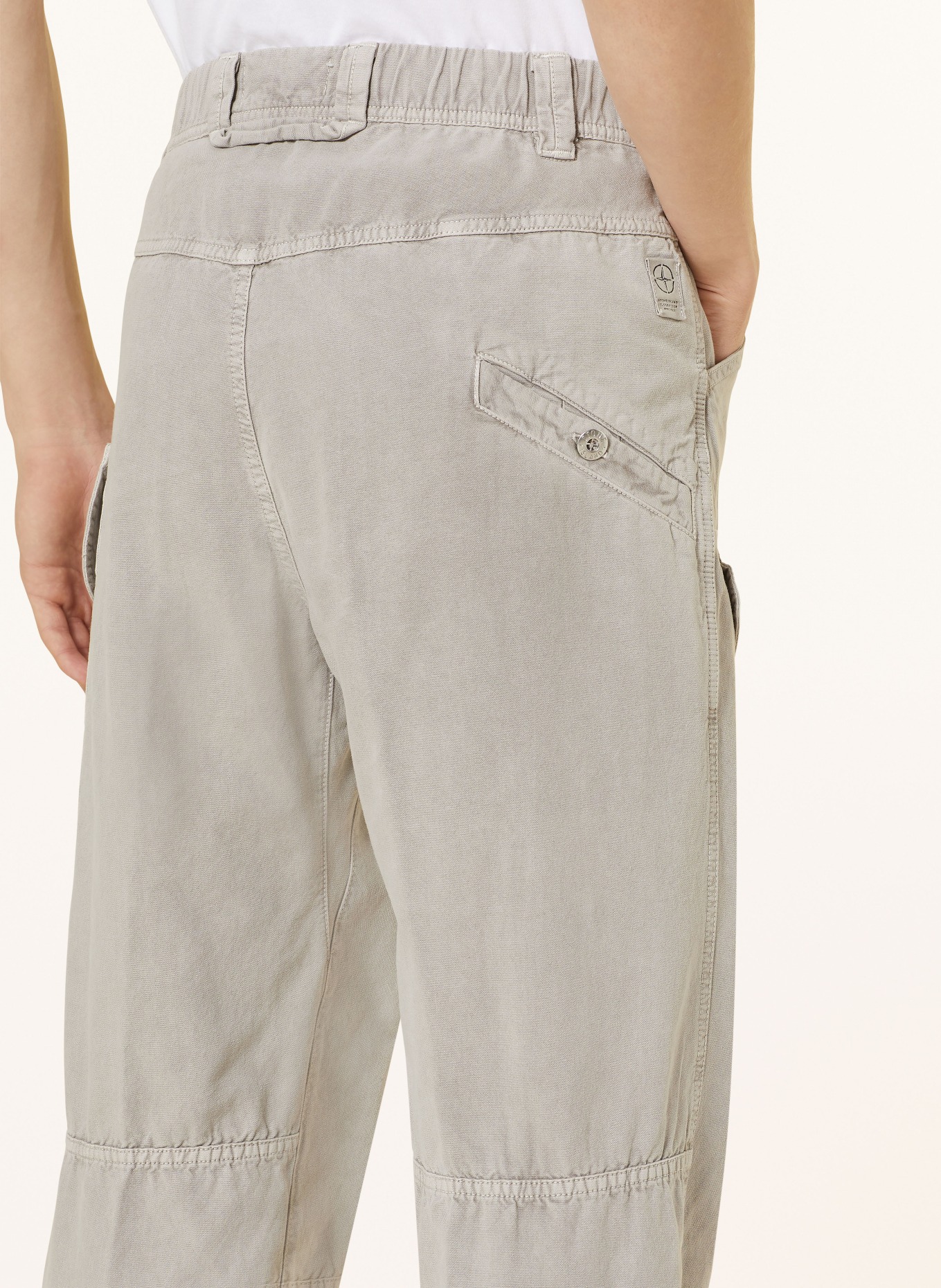 STONE ISLAND Cargo pants regular fit, Color: GRAY (Image 6)