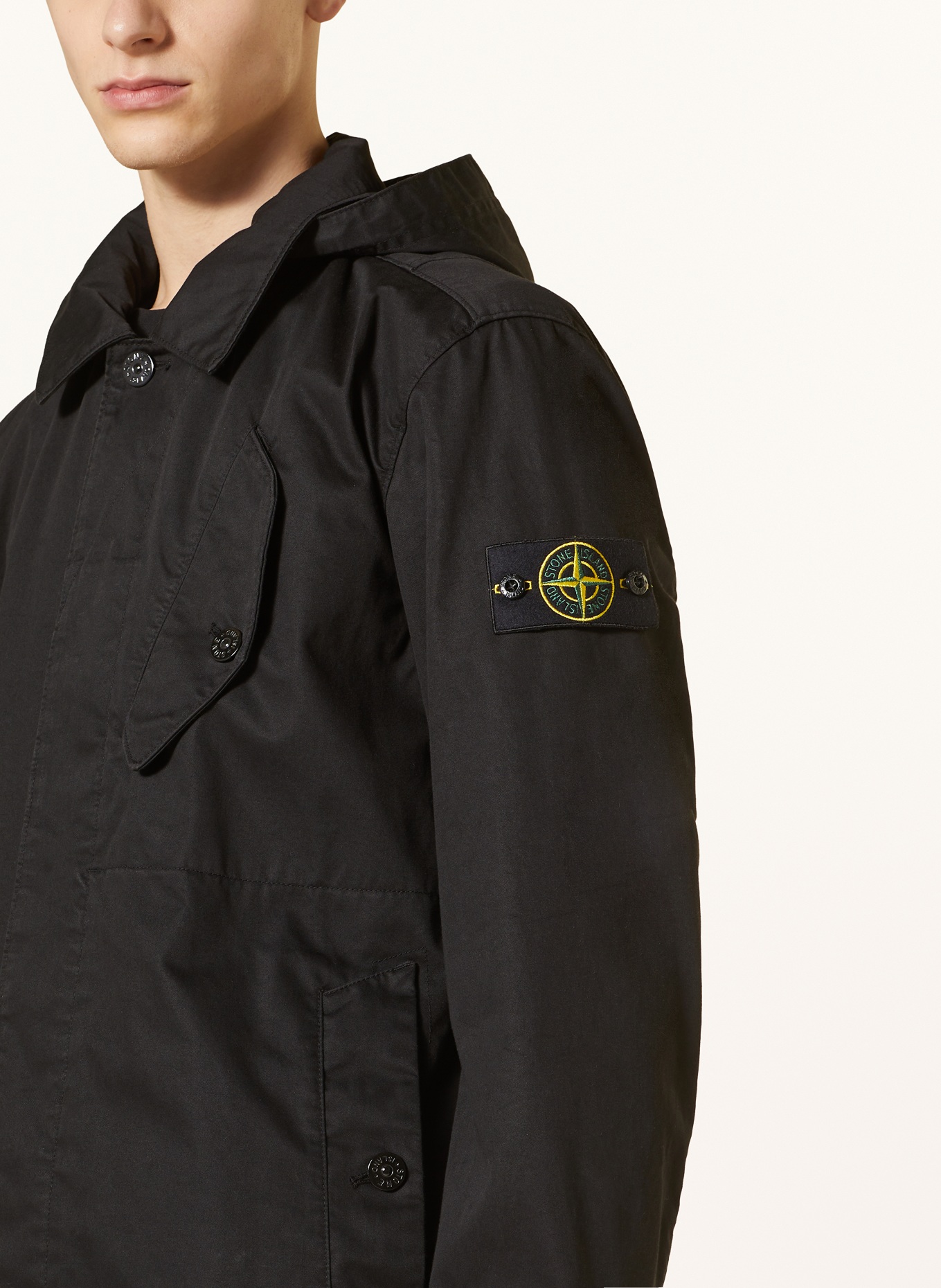 Black stone shop island parka