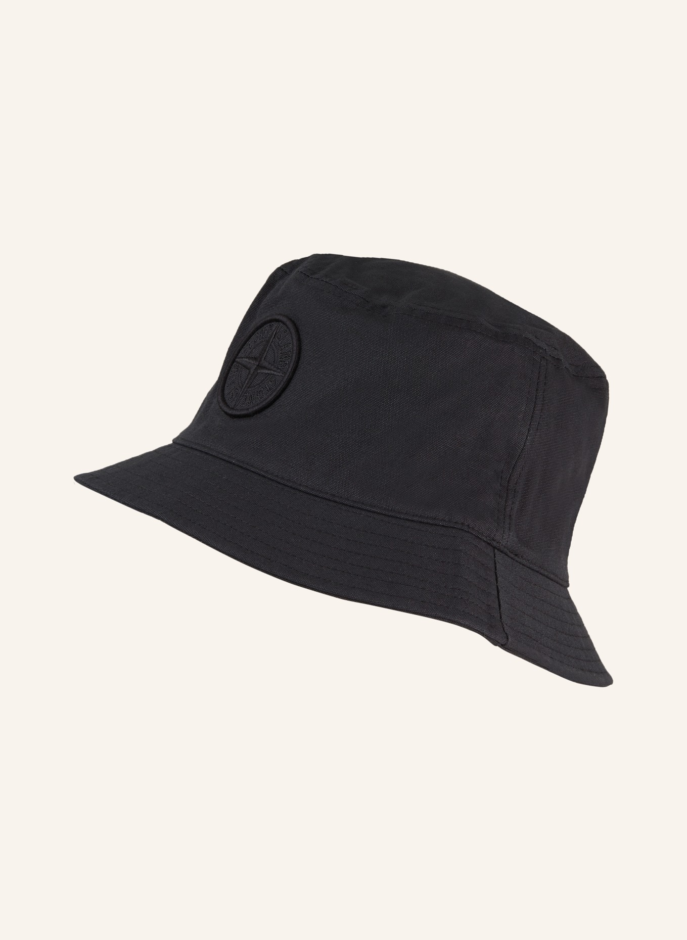 STONE ISLAND Bucket hat, Color: BLACK (Image 1)