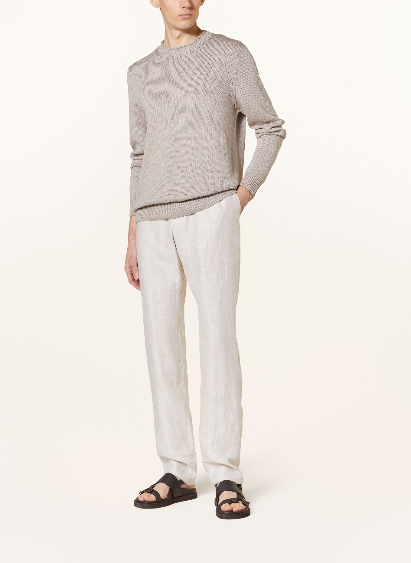 AGNONA Sweater, Color: BEIGE (Image 2)