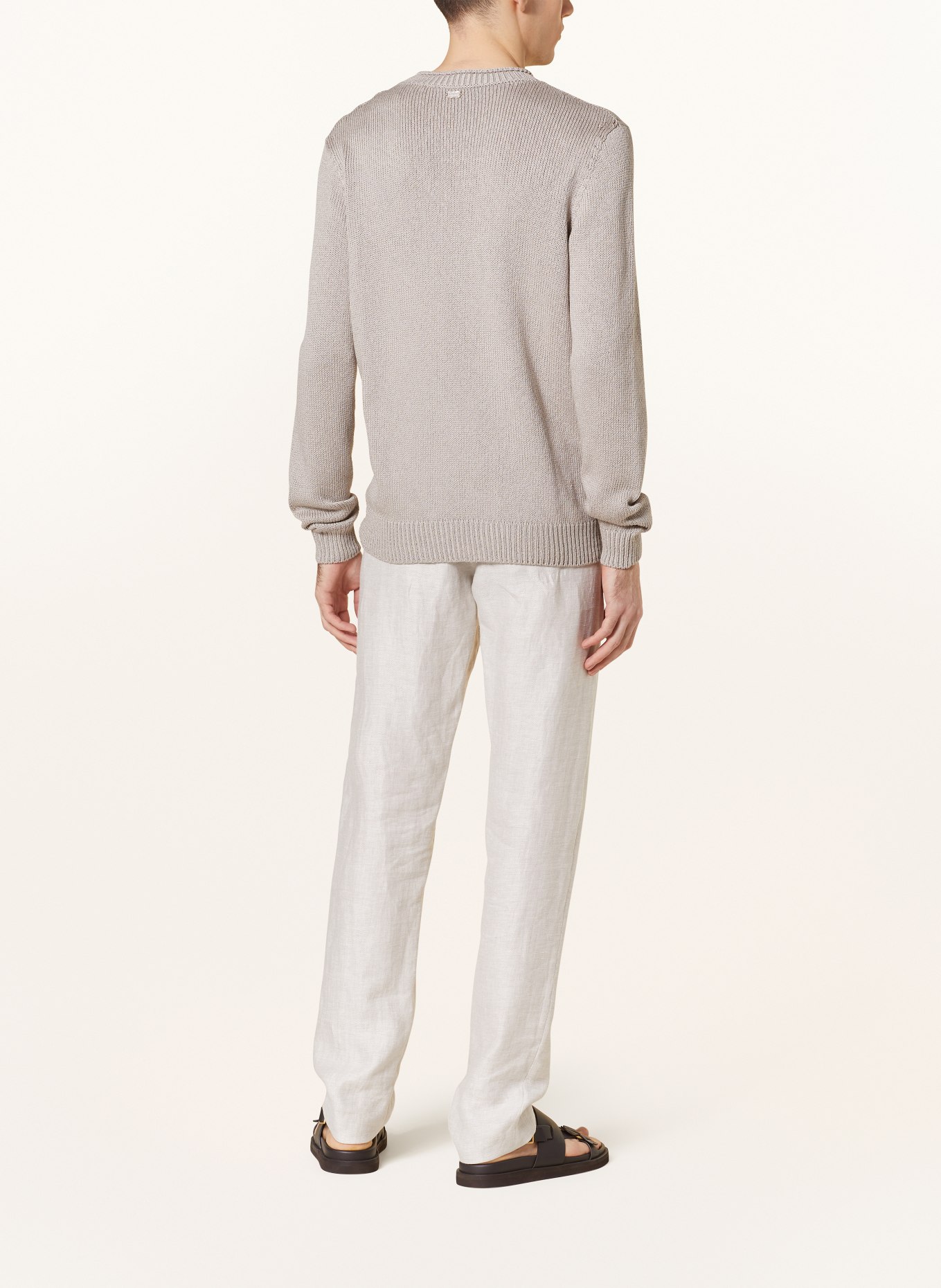 AGNONA Sweater, Color: BEIGE (Image 3)