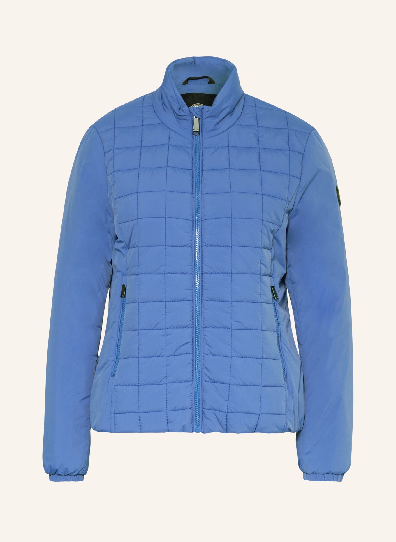 RESET Quilted jacket, Color: BLUE (Image 1)
