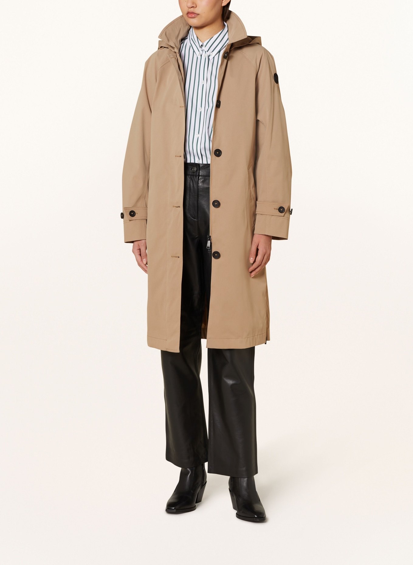 RESET Trench coat SAMARITAINE, Color: BEIGE (Image 2)