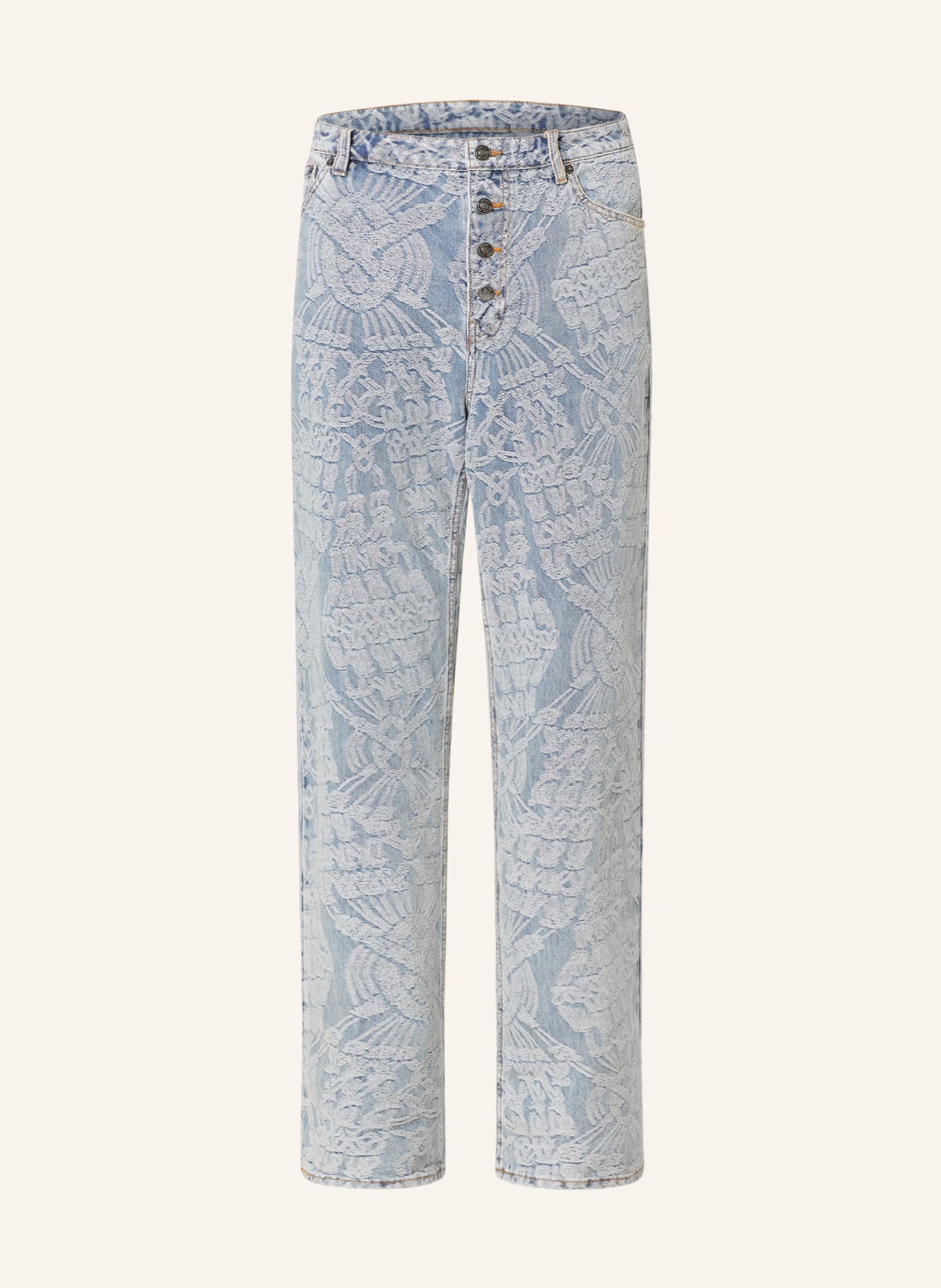 DAILY PAPER Jeans SETTLE MACRAME Regular Fit, Farbe: LIGHT BLUE (Bild 1)