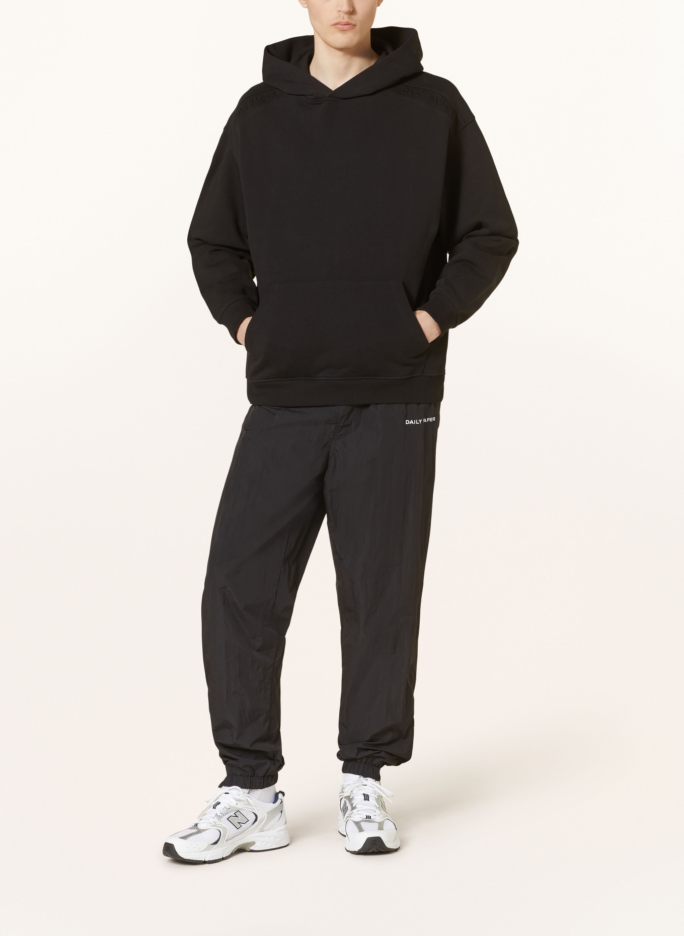 DAILY PAPER Hoodie JUMA: BLACK