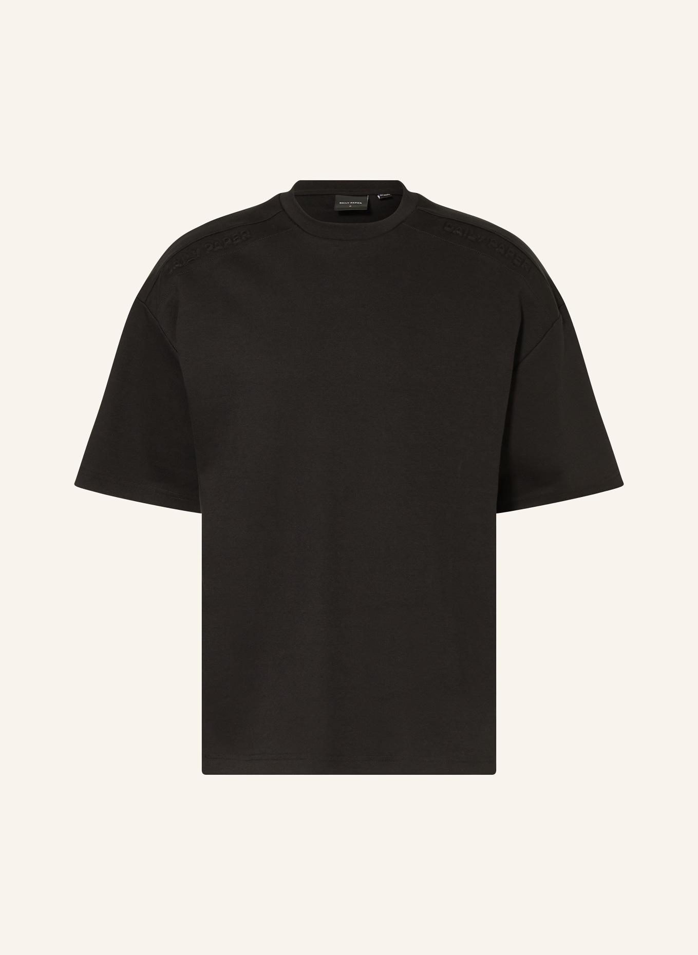 DAILY PAPER Oversized shirt JUMA, Color: BLACK (Image 1)