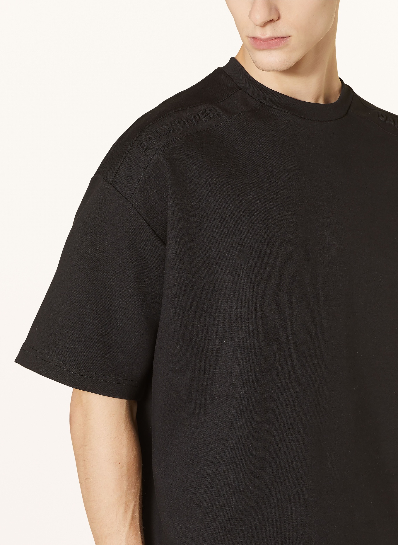 DAILY PAPER Oversized shirt JUMA, Color: BLACK (Image 4)