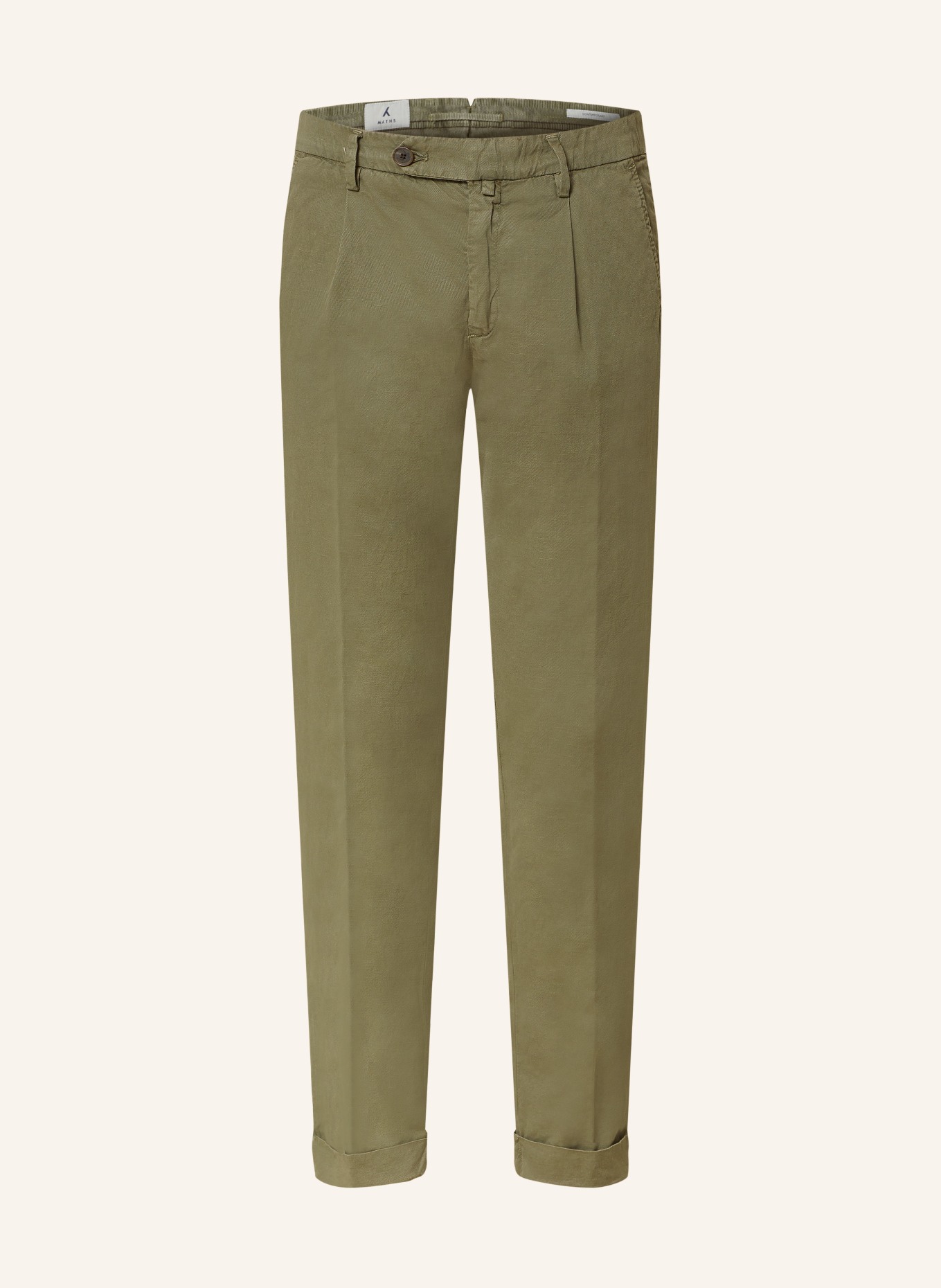 MYTHS Chinos slim fit, Color: OLIVE (Image 1)