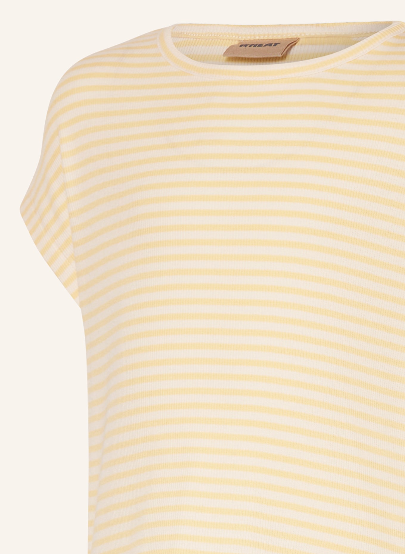 WHEAT T-Shirt BETTE, Farbe: ECRU/ GELB (Bild 3)