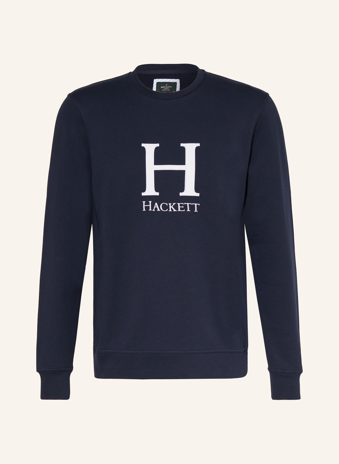 HACKETT LONDON Sweatshirt, Color: DARK BLUE/ WHITE (Image 1)