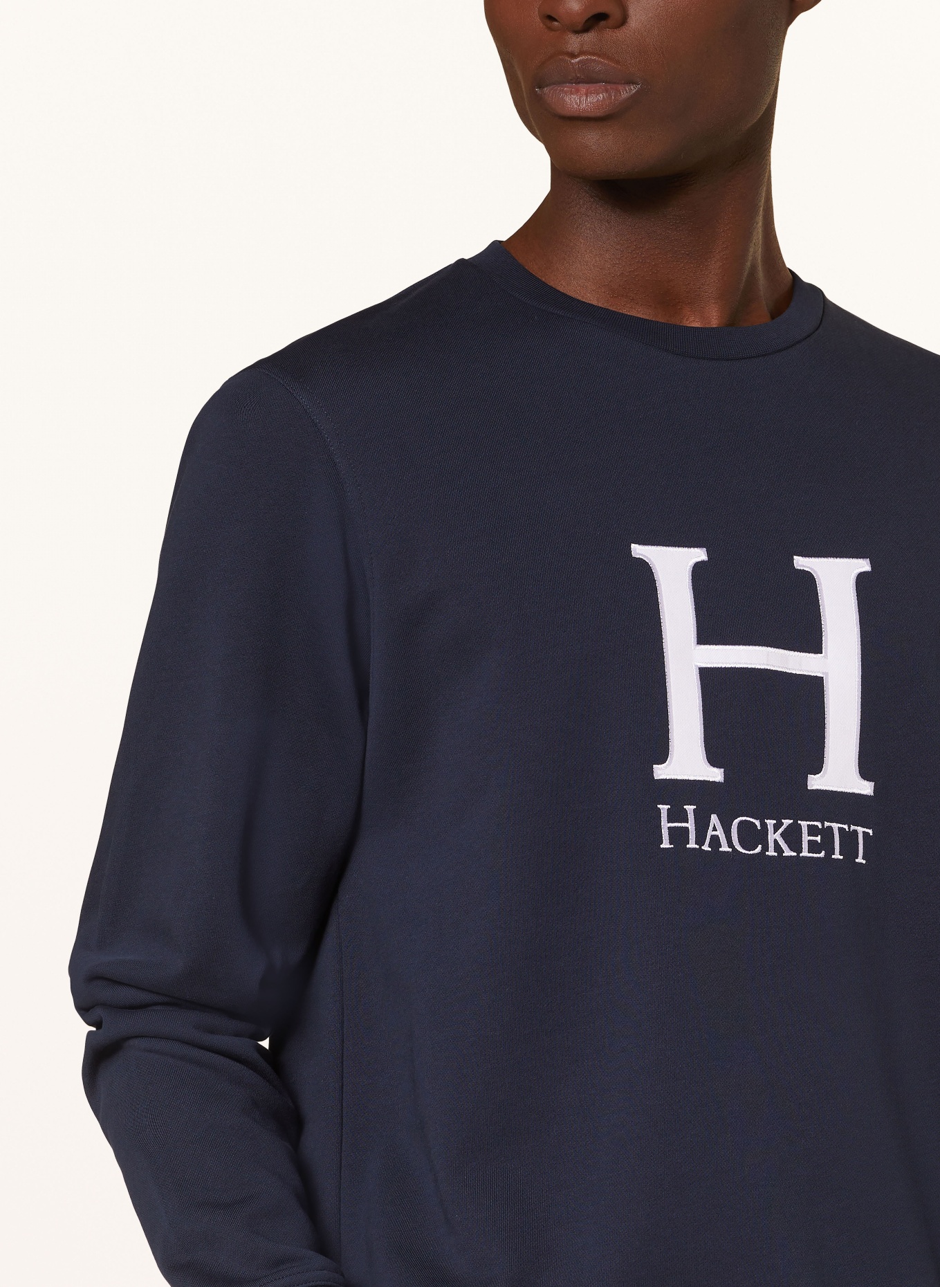 HACKETT LONDON Sweatshirt, Color: DARK BLUE/ WHITE (Image 4)