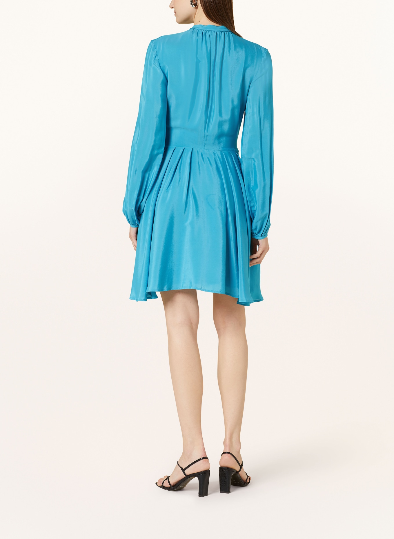 SLY 010 Kleid ARIELLA mit Seide, Farbe: BLAU (Bild 3)