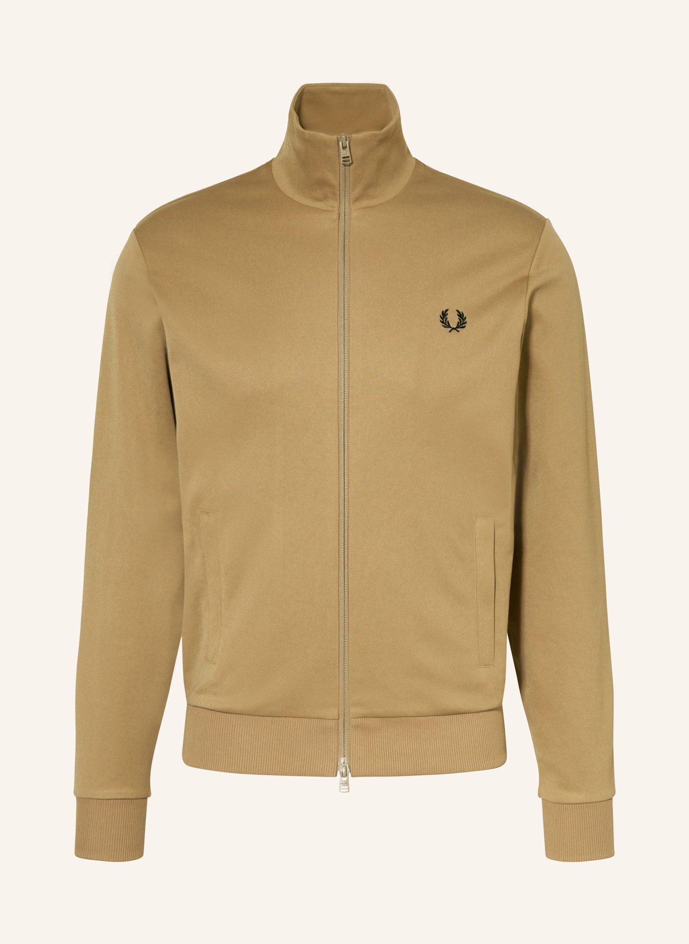 FRED PERRY Training jacket, Color: BEIGE (Image 1)