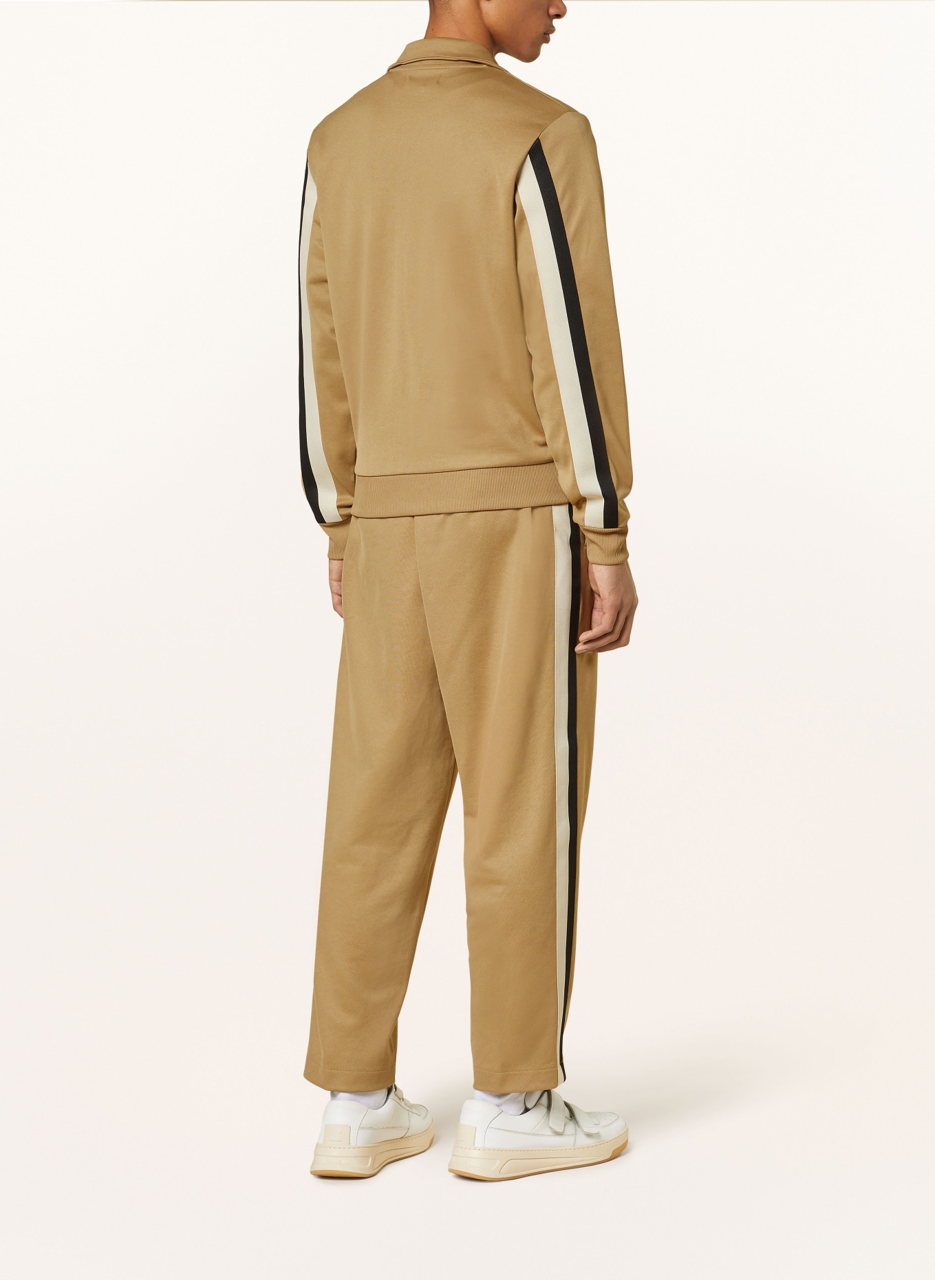 FRED PERRY Training jacket, Color: BEIGE (Image 3)