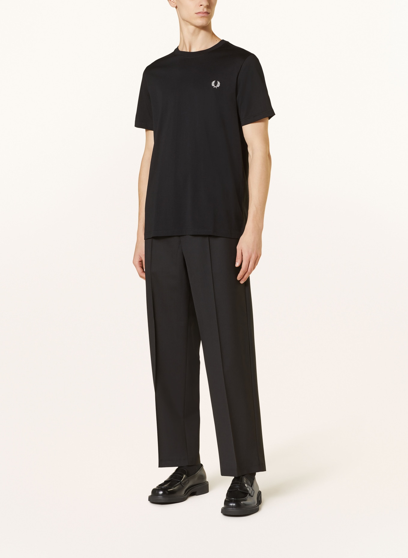 FRED PERRY T-shirt, Color: BLACK (Image 2)