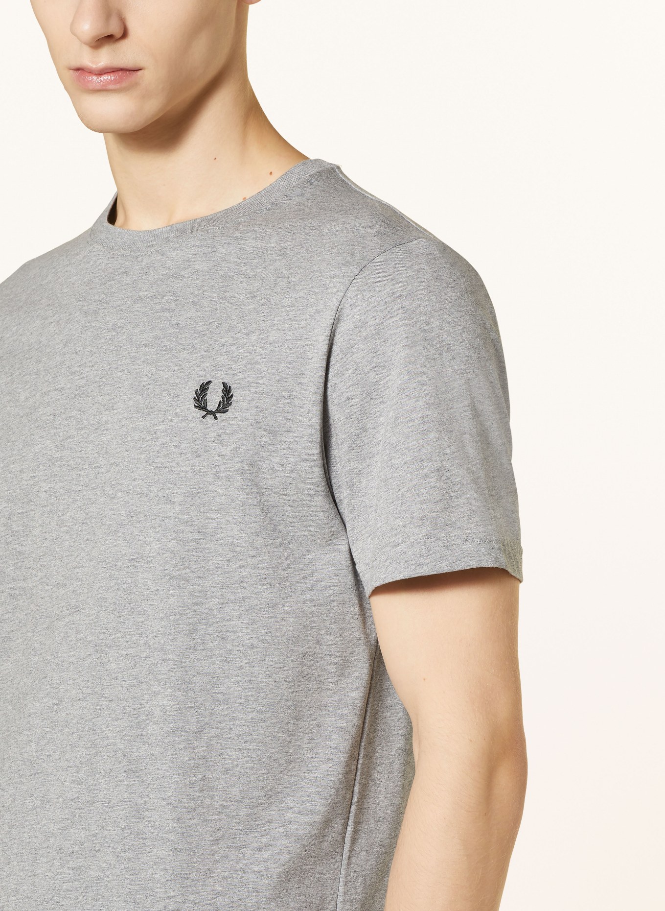 FRED PERRY T-shirt, Color: GRAY (Image 4)