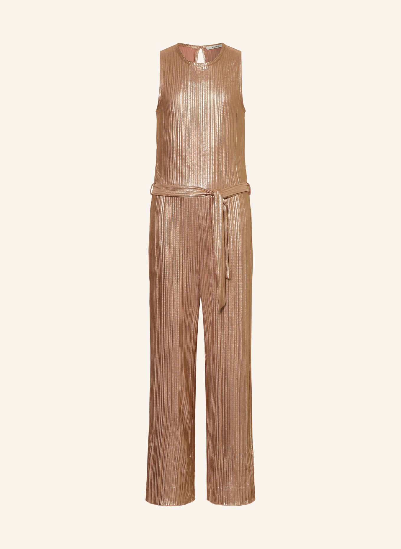 GARCIA Jumpsuit mit Plissees, Farbe: GOLD (Bild 1)