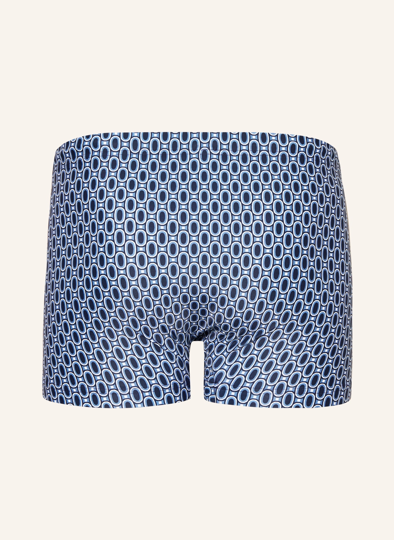mey Swim shorts series RETRO LINKED, Color: BLUE/ DARK BLUE (Image 2)