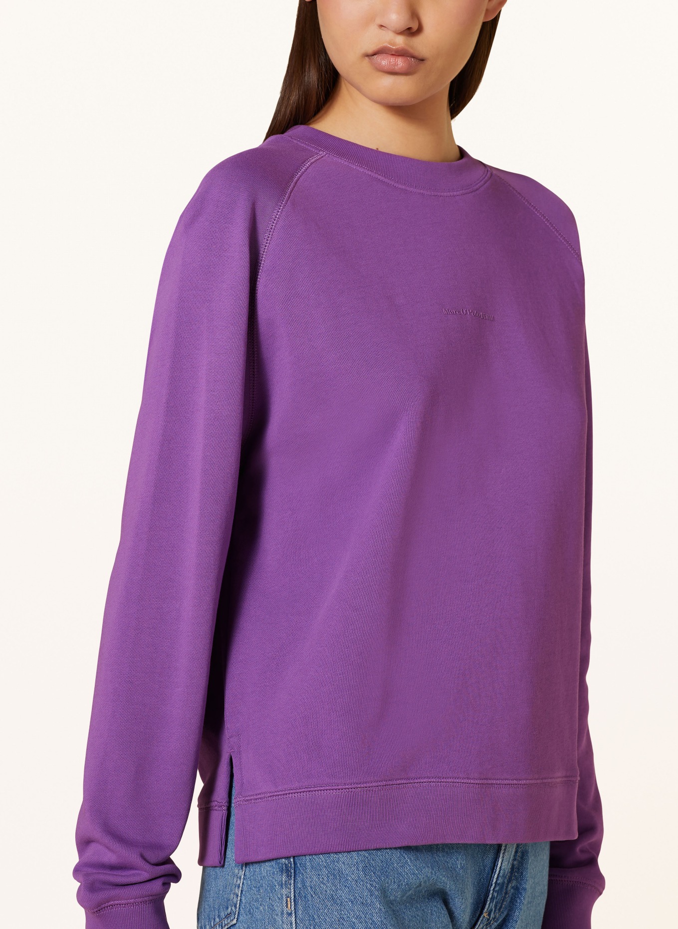Marc O'Polo DENIM Sweatshirt, Color: PURPLE (Image 4)