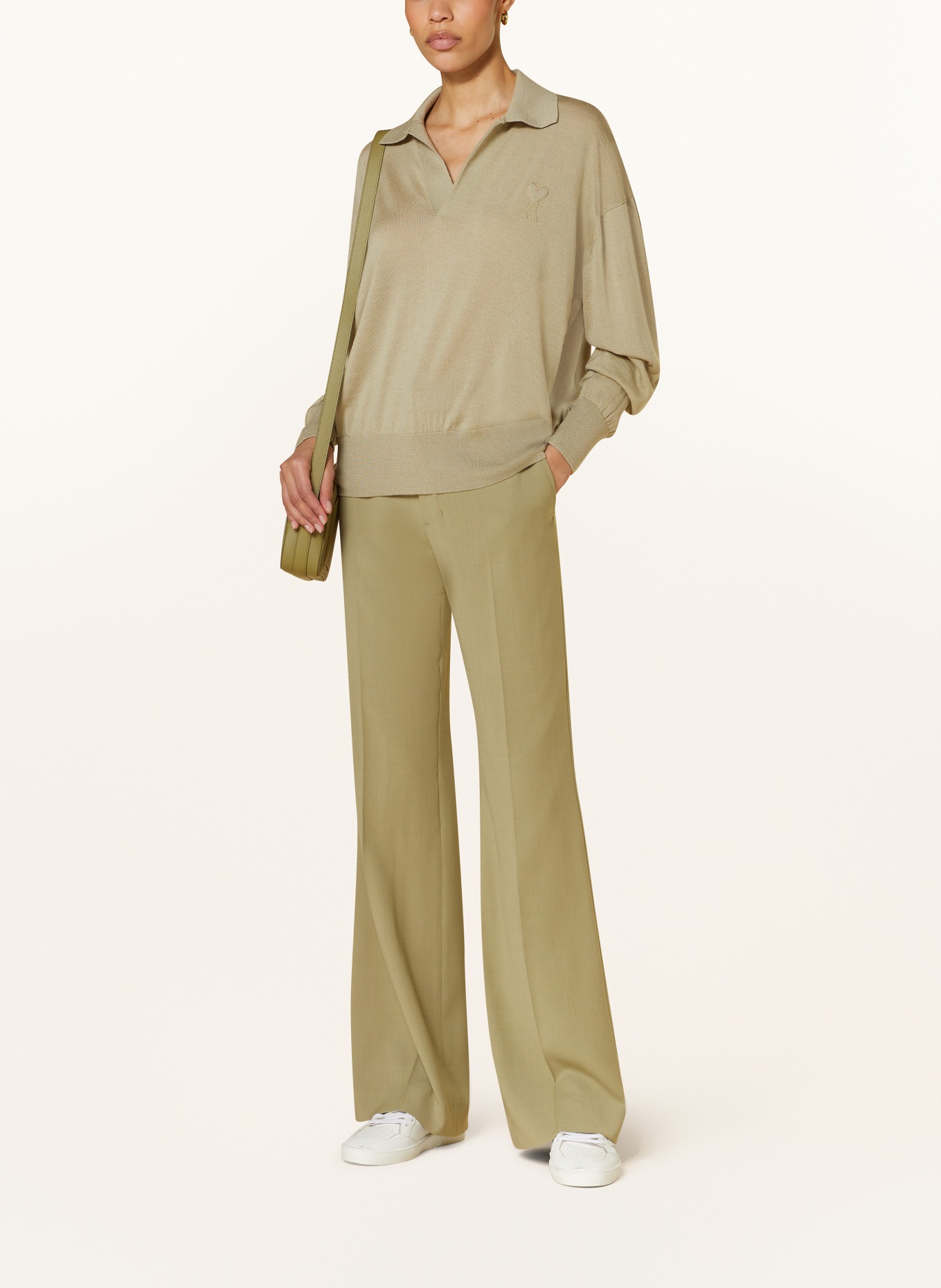 AMI PARIS Pullover, Farbe: HELLGRÜN (Bild 2)