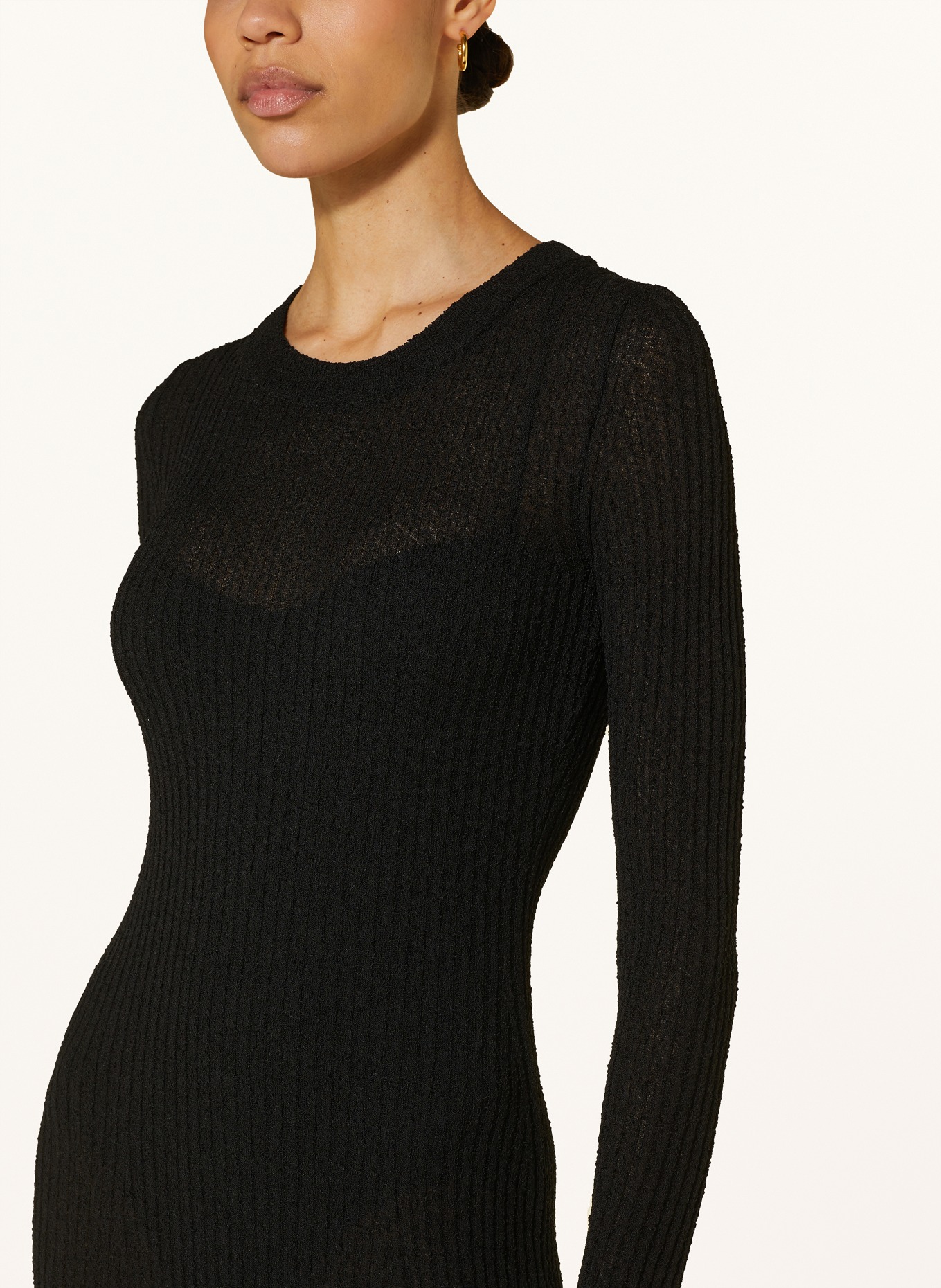 AMI PARIS Knit dress, Color: BLACK (Image 4)