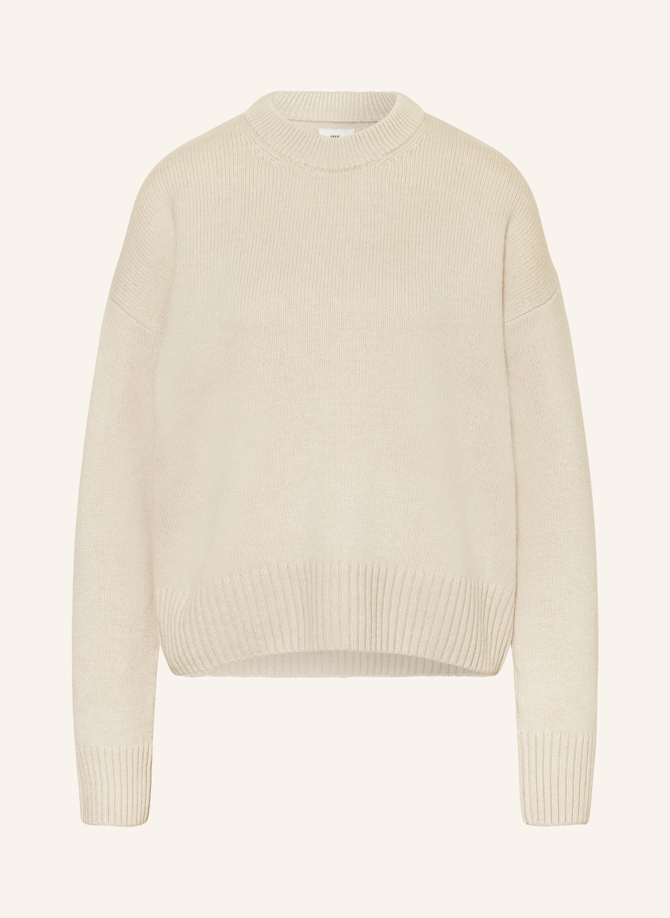 AMI PARIS Sweater, Color: BEIGE (Image 1)