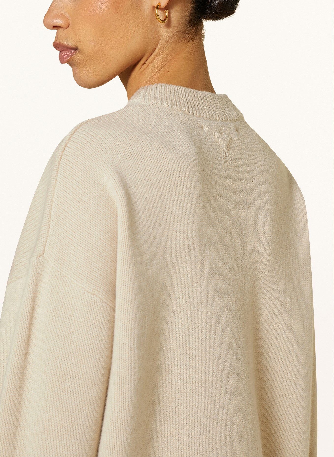 AMI PARIS Sweater, Color: BEIGE (Image 4)