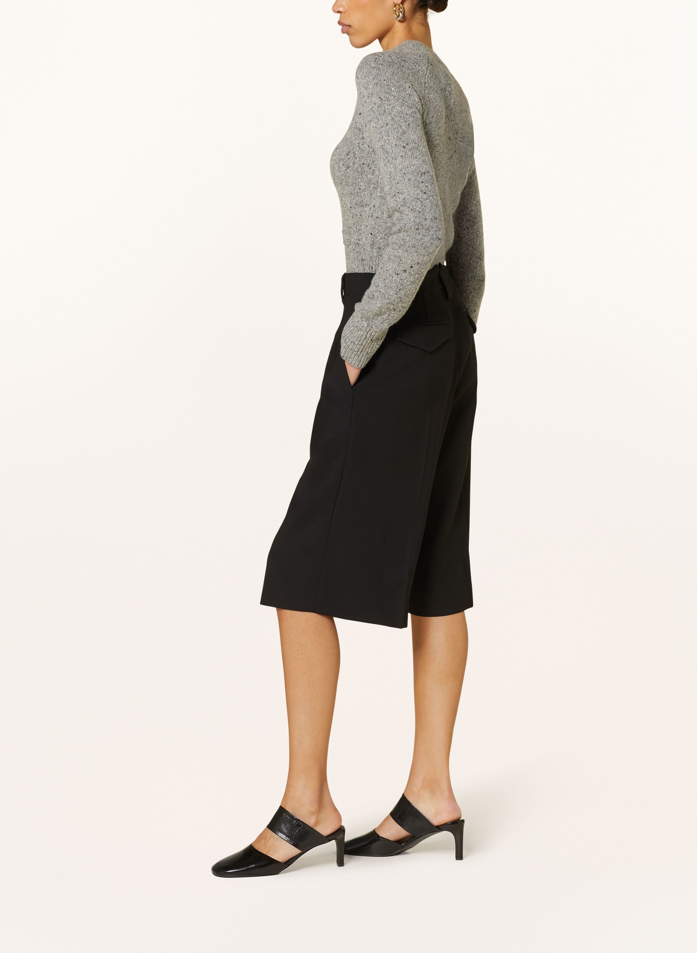 AMI PARIS Shorts, Color: BLACK (Image 4)